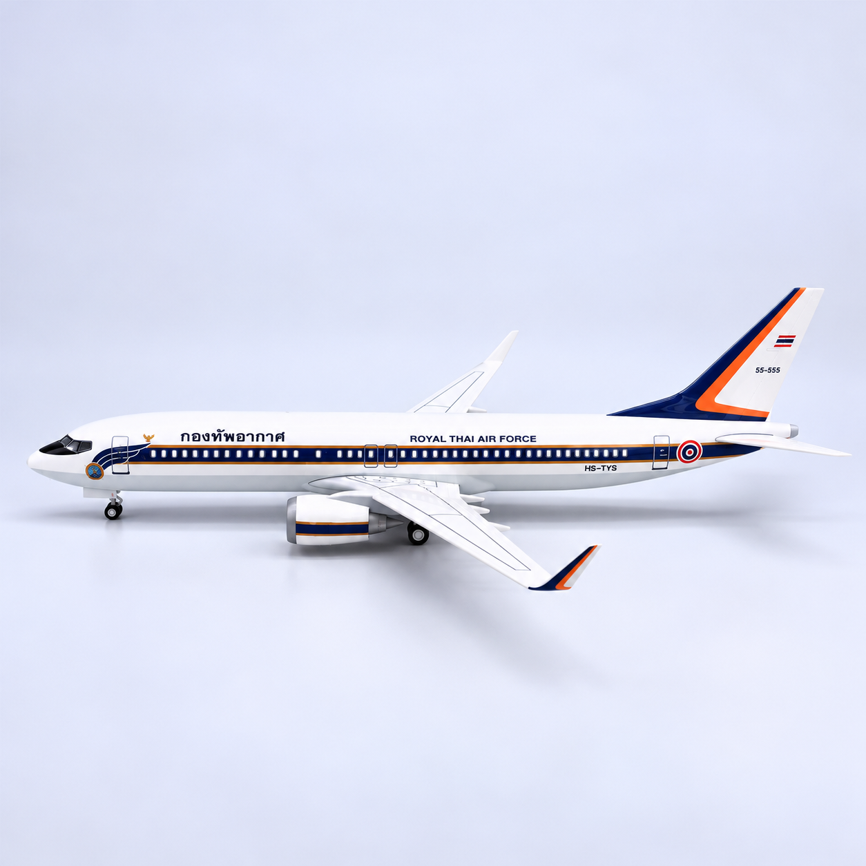 Royal Thai Air Force Boeing 737 1:85 Scale Resin Aircraft Model