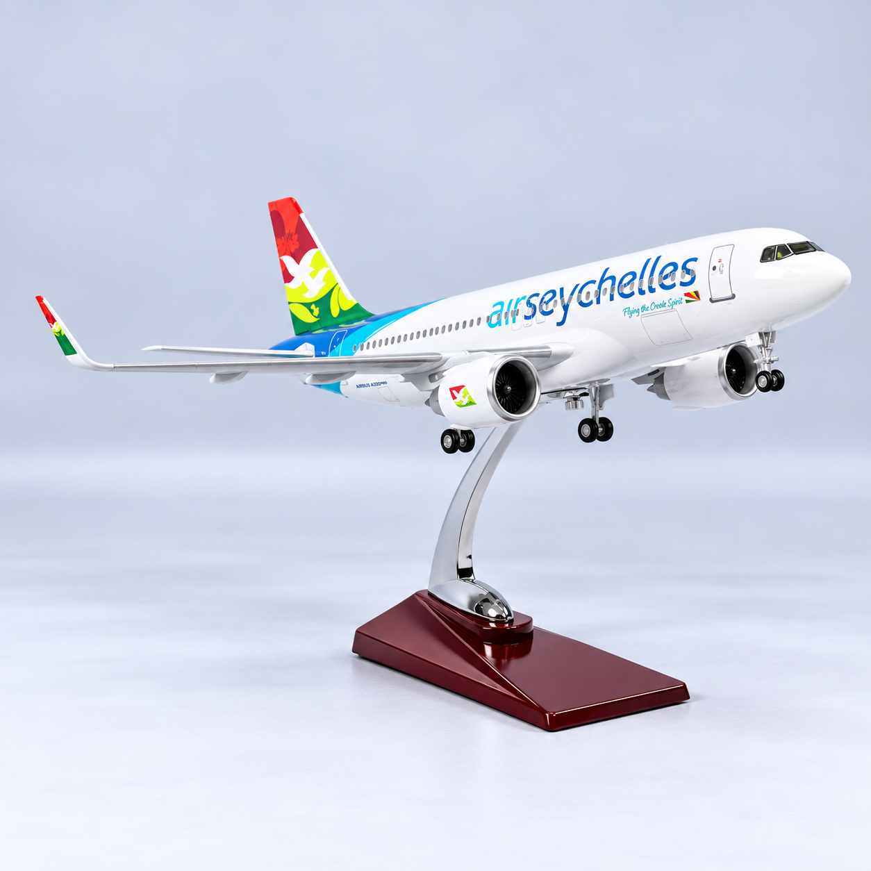 Air Seychelles A320neo 1:80 Resin Aircraft Model | 47cm