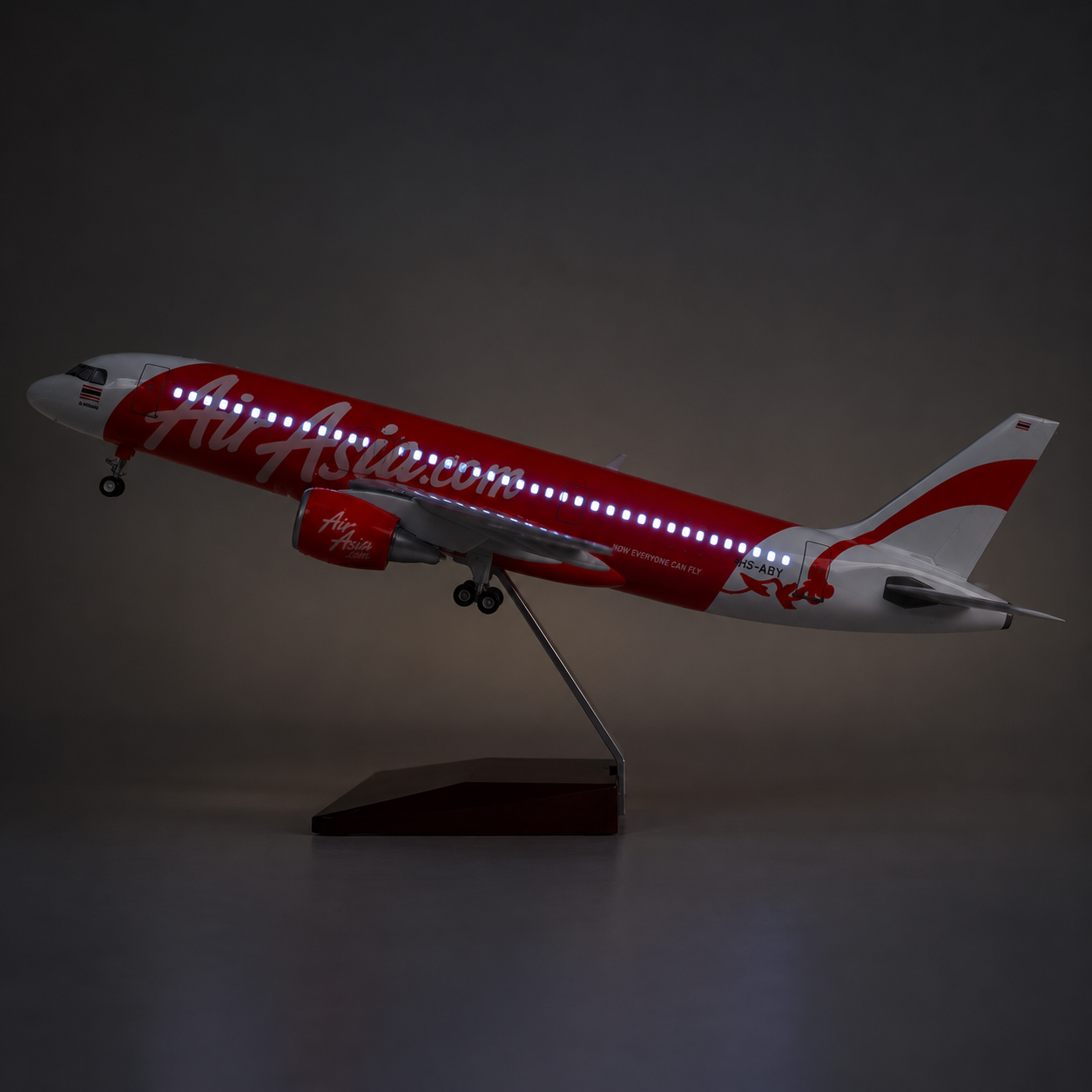 AirAsia Airbus A320neo 1:80 Scale LED Aircraft Model