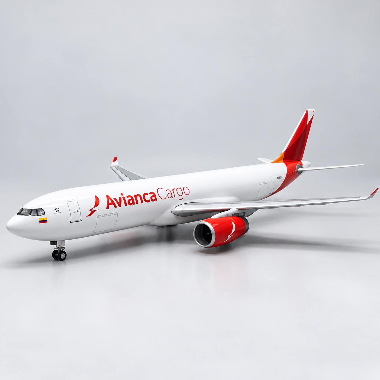 Avianca Cargo A330-200F 1:135 Model | 47cm Resin Aircraft