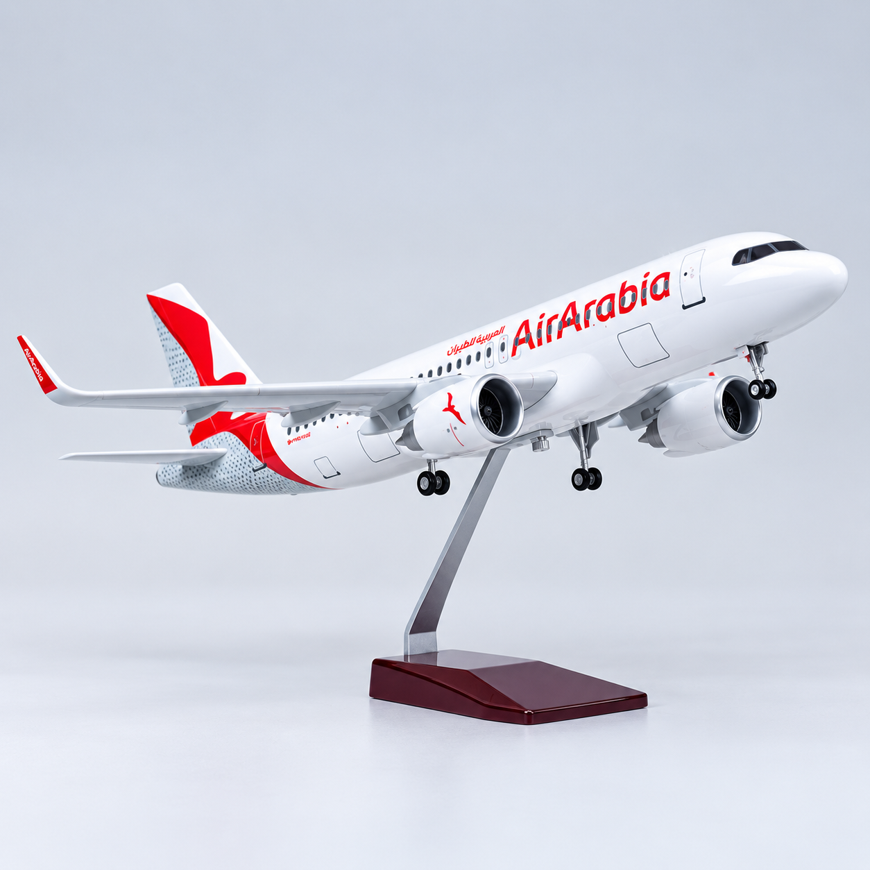 Air Arabia Airbus A320neo 1:80 LED Aircraft Model | 47cm