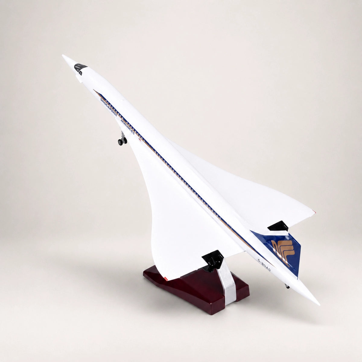 Singapore Airlines Concorde – 1:125 Scale – 50cm / 19.7in – Premium Aircraft Model