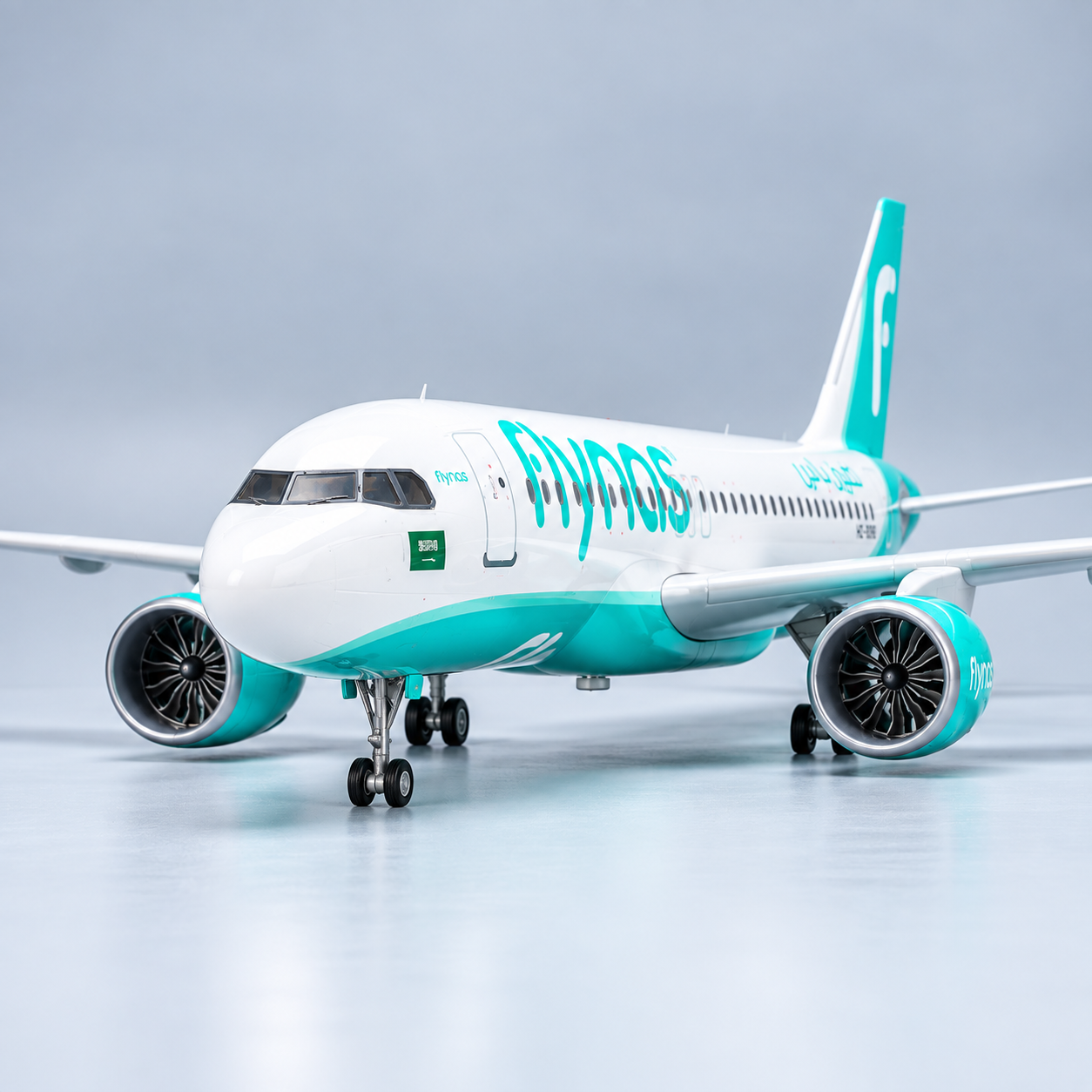 Flynas Airbus A320neo 1:80 Scale LED Aircraft Model