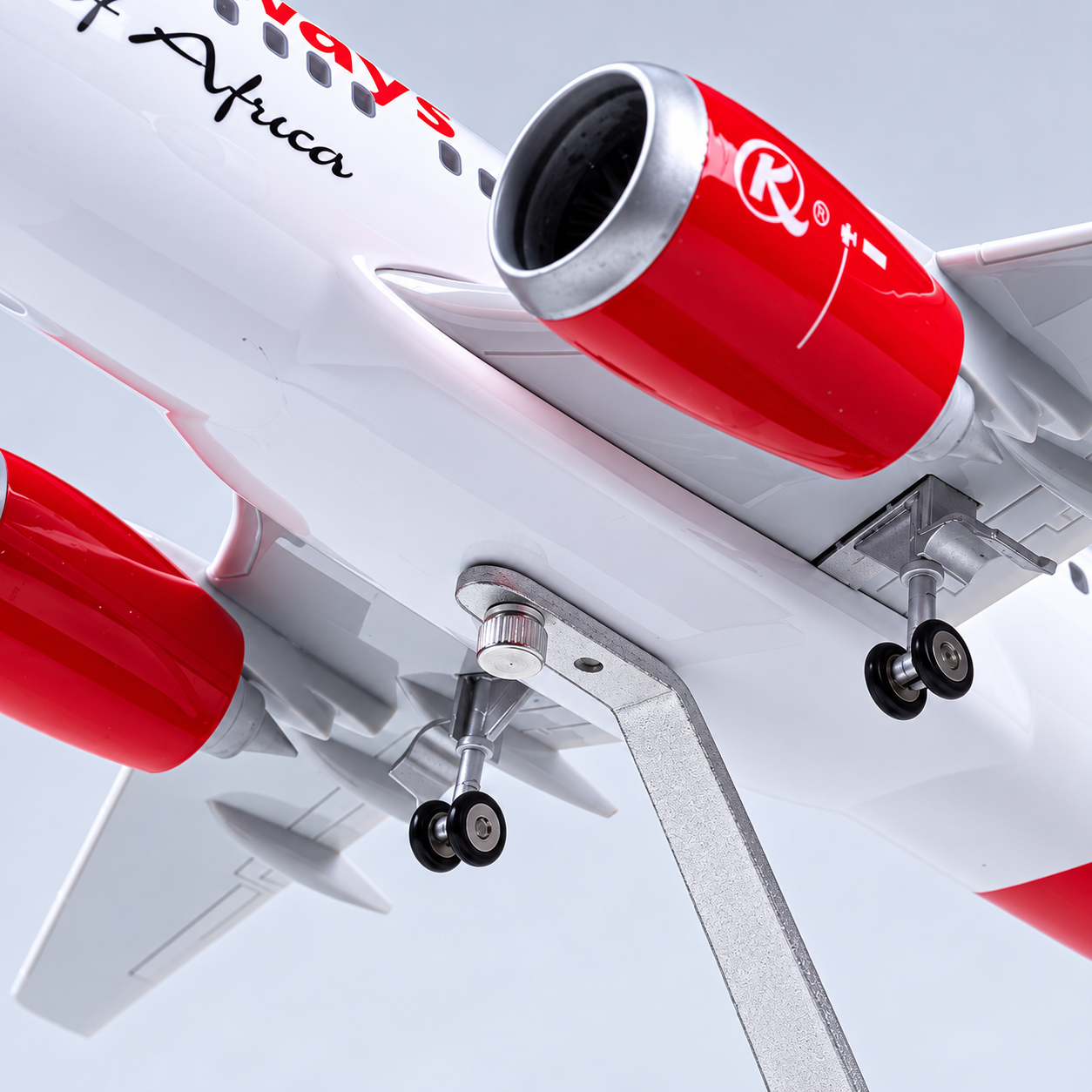 Kenya Airways Boeing 737-800 1:85 Scale LED Aircraft Model