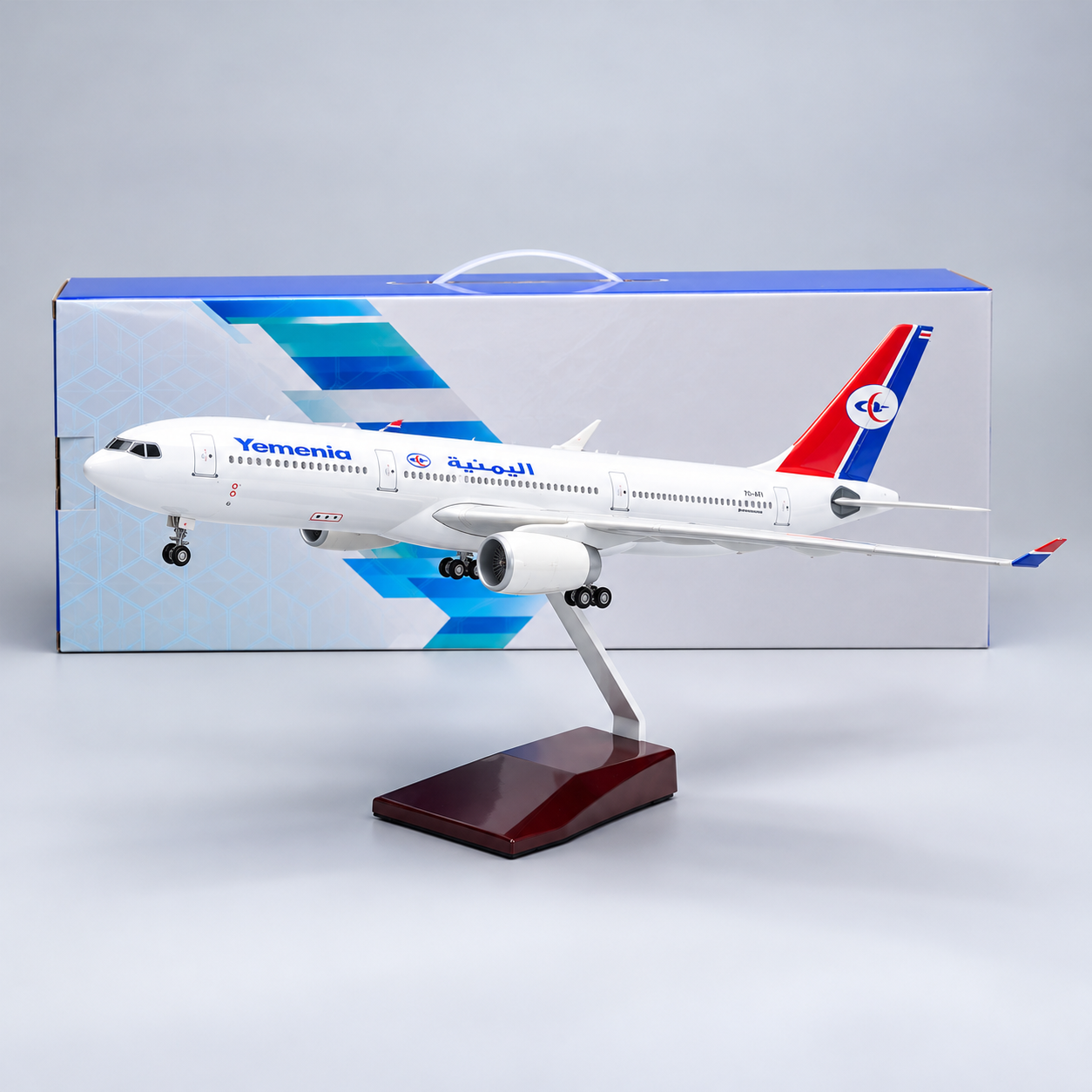 Yemenia Airbus A330-200 1:135 Scale Resin Aircraft Model