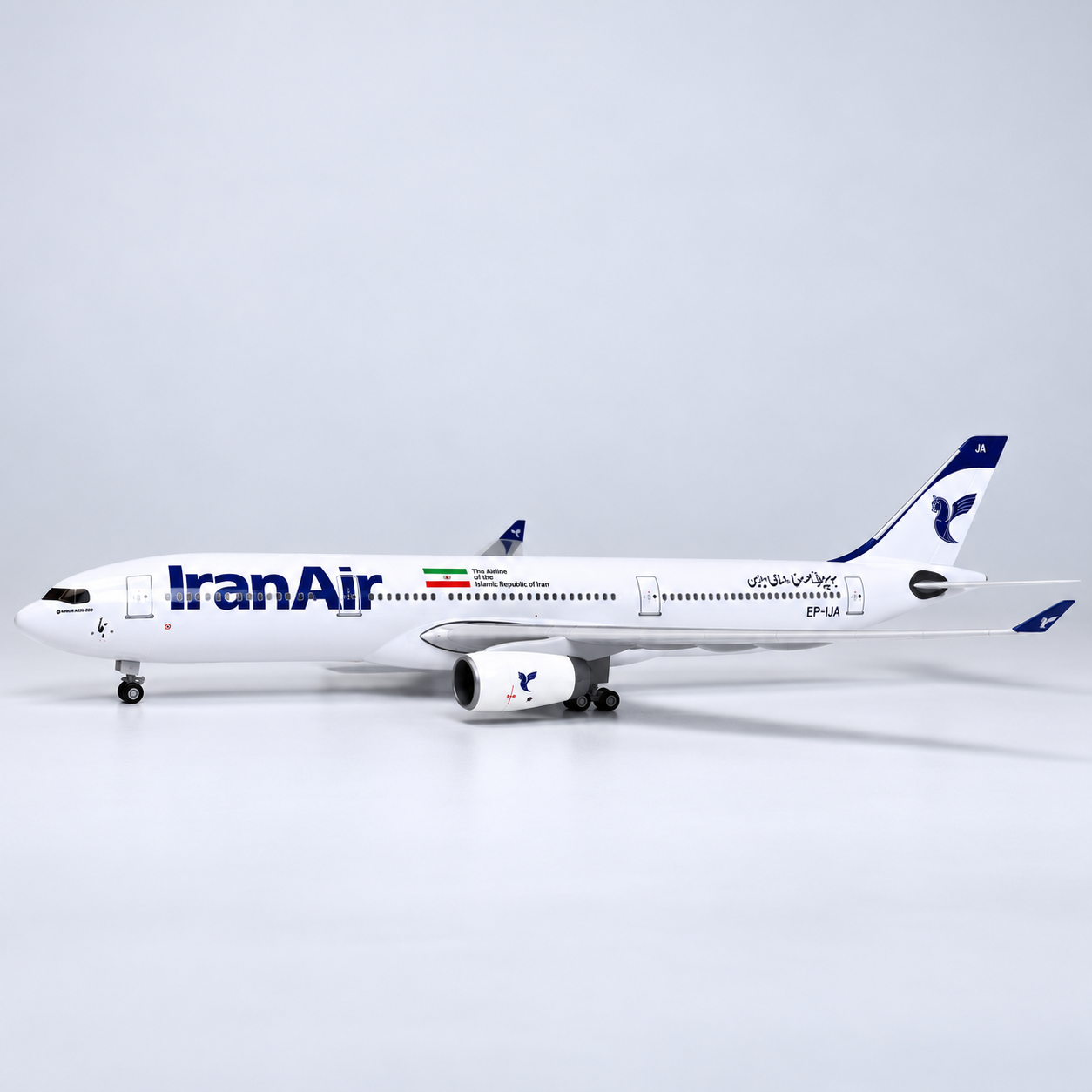 Iran Air Airbus A330 1:135 LED Aircraft Model | SkyCraft Models