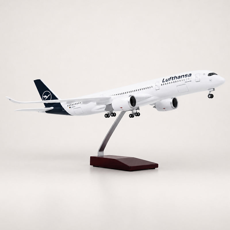 Airbus A350-900 Lufthansa Airplane Model Smart LED Cabin  Premium 1:142 Scale | 18.5 in