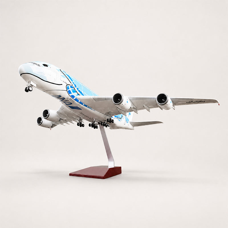 A380 ANA Japan Blue Turtle – 1:160 Scale – 47cm (18.5
