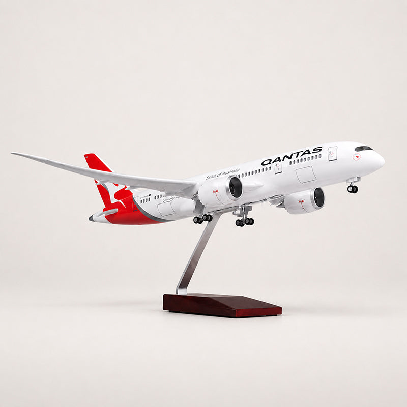 Qantas Airbus A350-1000 1:130 Scale LED Aircraft Model