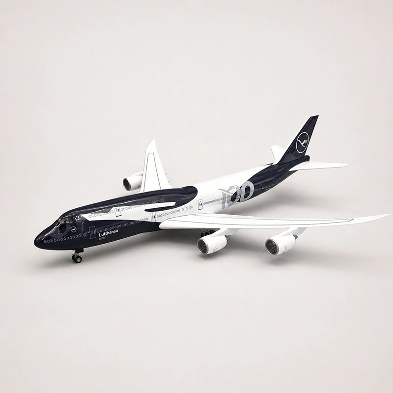Lufthansa Boeing 747-8 “100 Years” 1:150 Scale Model – 47cm Sound