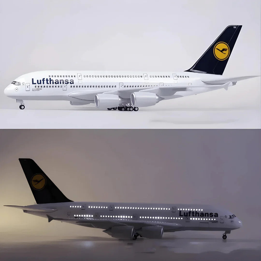 A380 Lufthansa - Scale 1/160 - 46cm - 18.5 in - Airplane Model