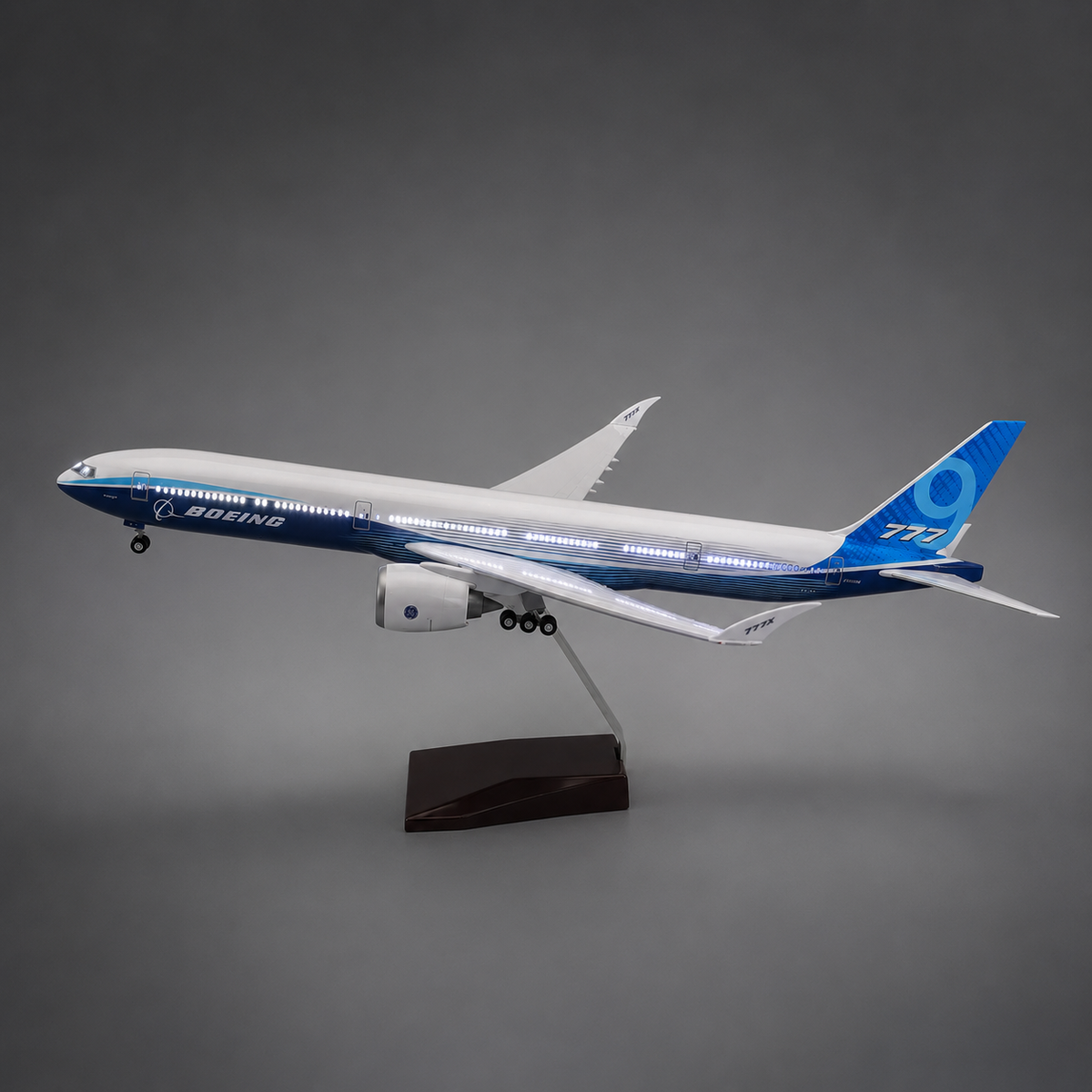 Boeing 777-9X Prototype LED Aircraft Model