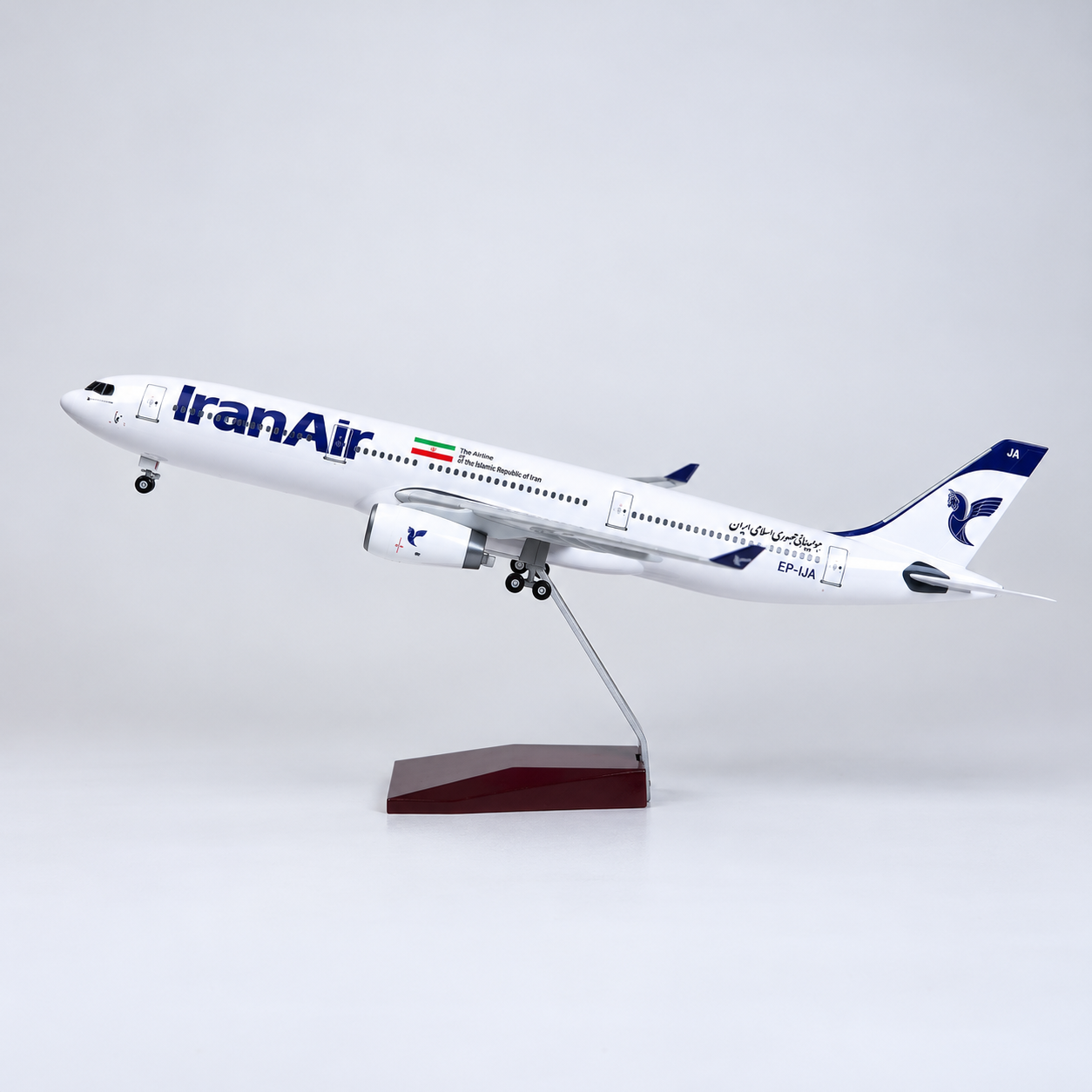 Iran Air Airbus A330 1:135 LED Aircraft Model | SkyCraft Models