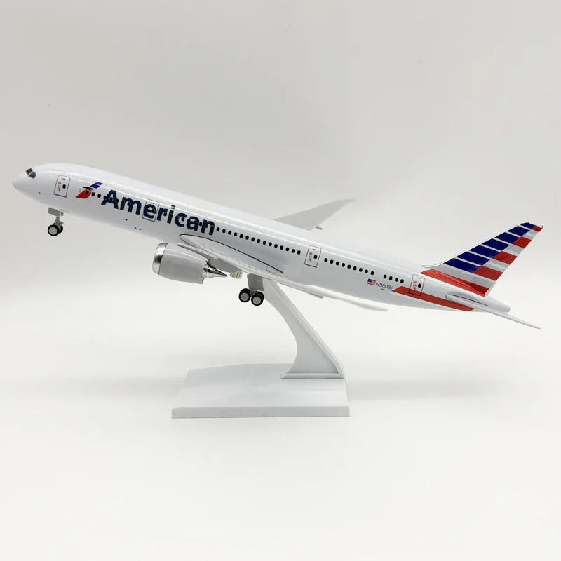 American Airlines Boeing 787-8 Dreamliner – 30 cm / 11.8 in – Solid Resin Desktop Display Model