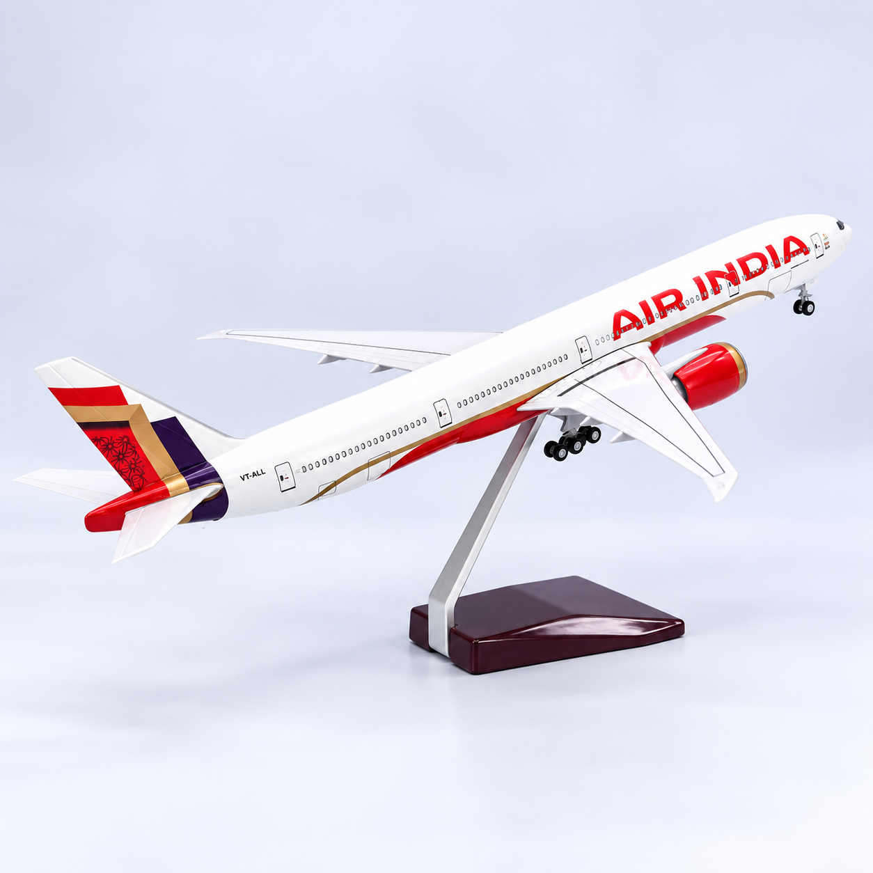 Air India Boeing 777-300ER 1:157 Scale LED Aircraft Model