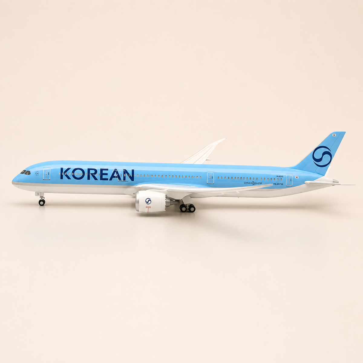 BOEING 787-10 KOREAN AIR The Dreamliner Collection Elegance in the Sky | Premium LED Display Model