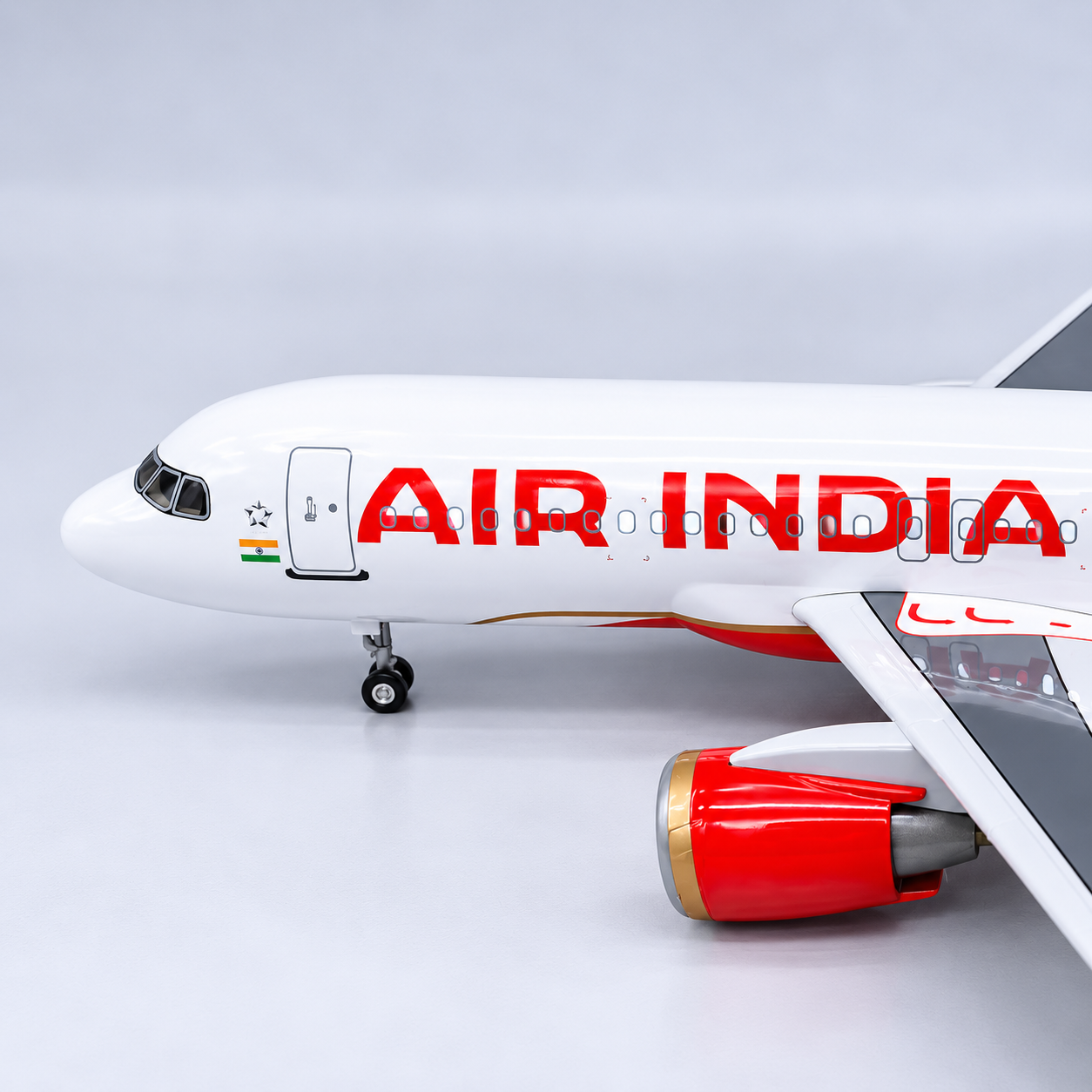 Air India Airbus A320neo 1:80 Scale LED Aircraft Model