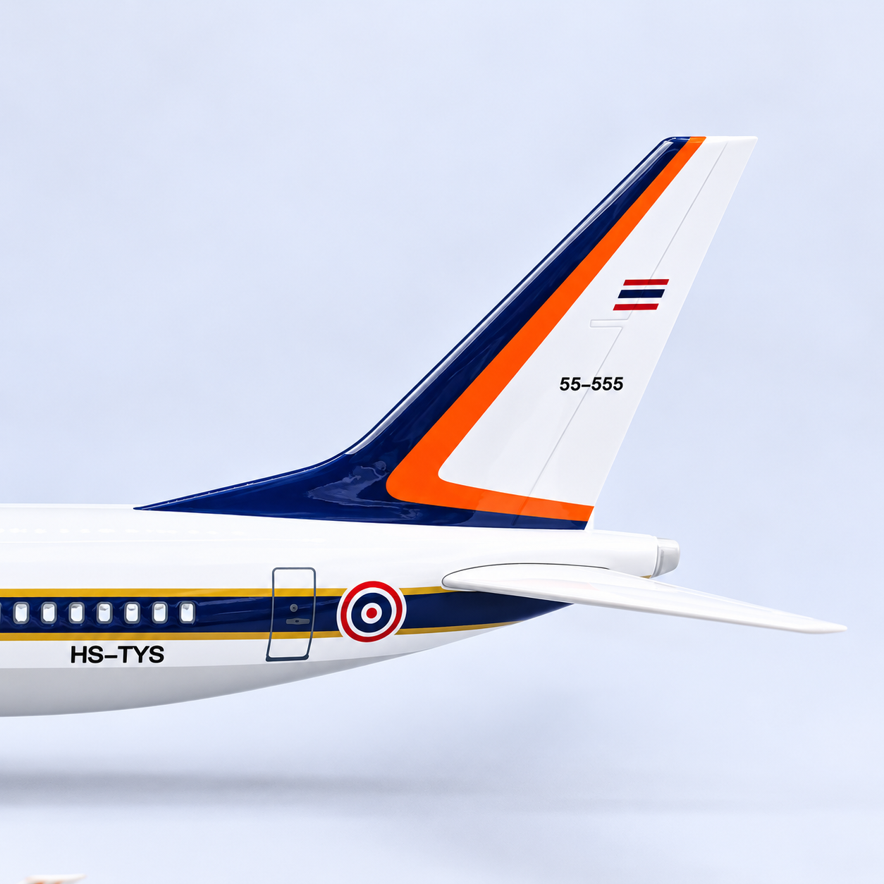 Royal Thai Air Force Boeing 737 1:85 Scale Resin Aircraft Model