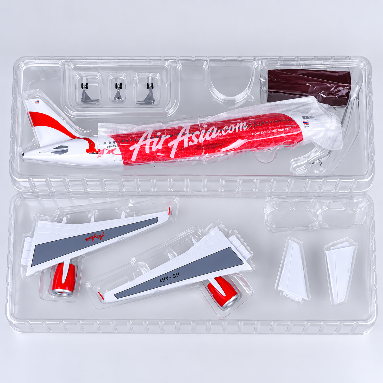 AirAsia Airbus A320neo 1:80 Scale LED Aircraft Model