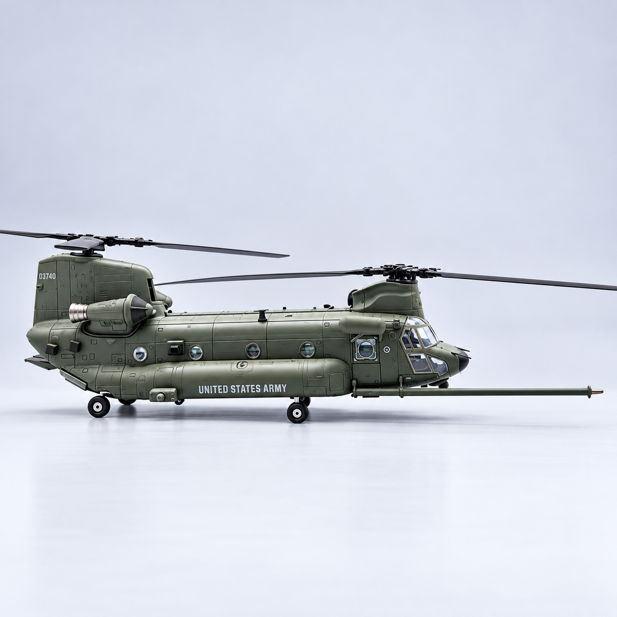 MH-47G Chinook Helicopter 1:72 Scale Model | SkyCraft Models
