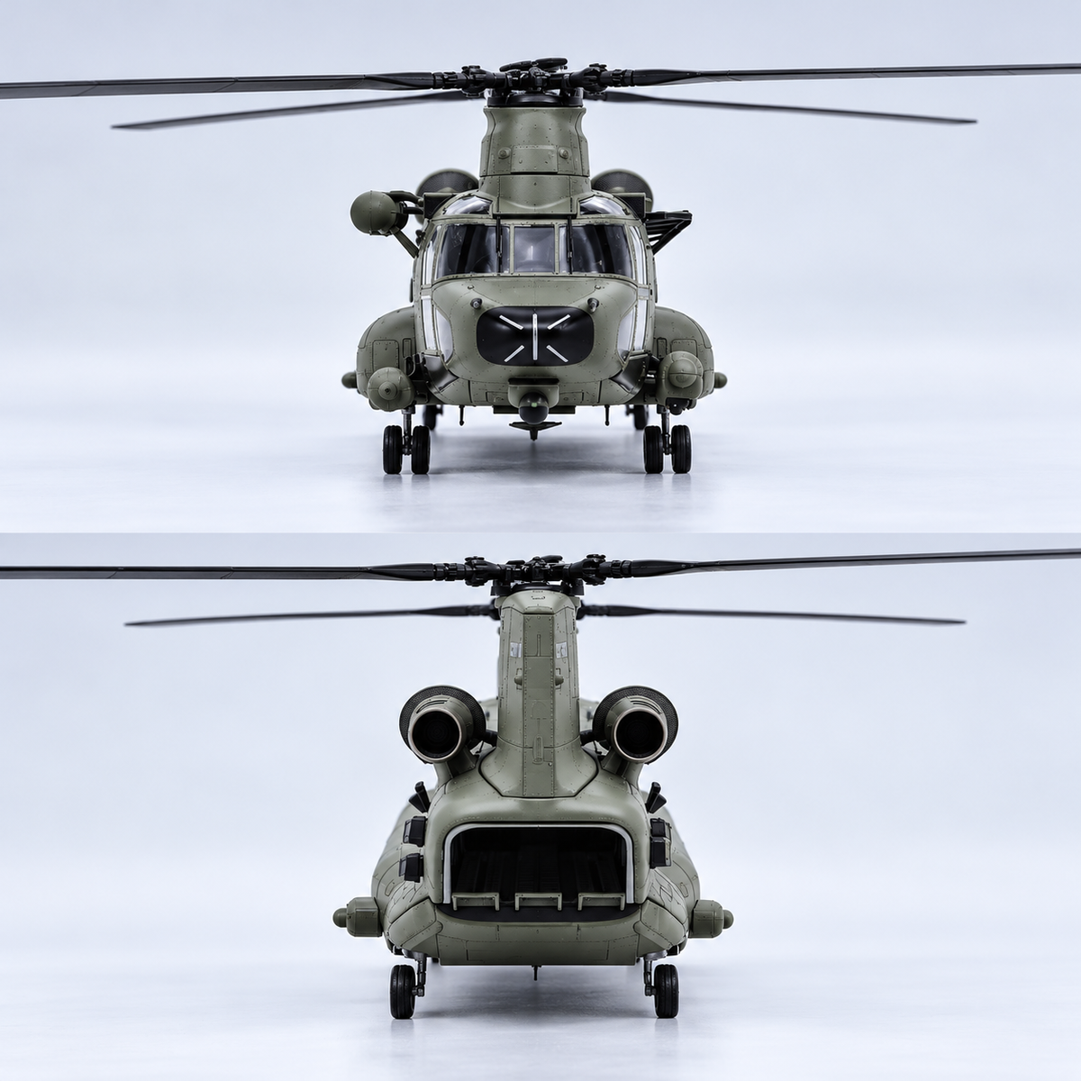 MH-47G Chinook Helicopter 1:72 Scale Model | SkyCraft Models