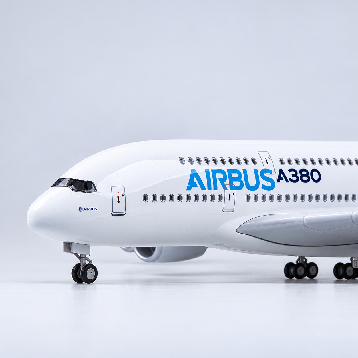 Airbus A380 Prototype 1:160 LED Aircraft Model – 45.5cm with Stand