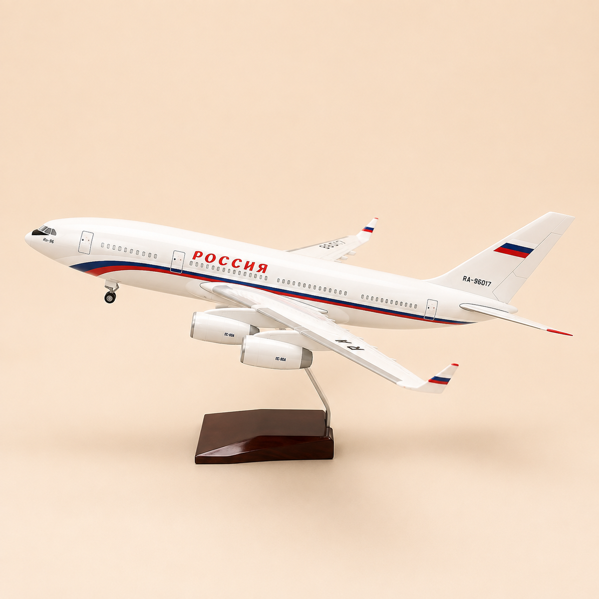 ILYUSHIN IL-96-300 PRESIDENTIAL Russian Presidential Aircraft | 1:120 Scale | 18.1 in Executive Model