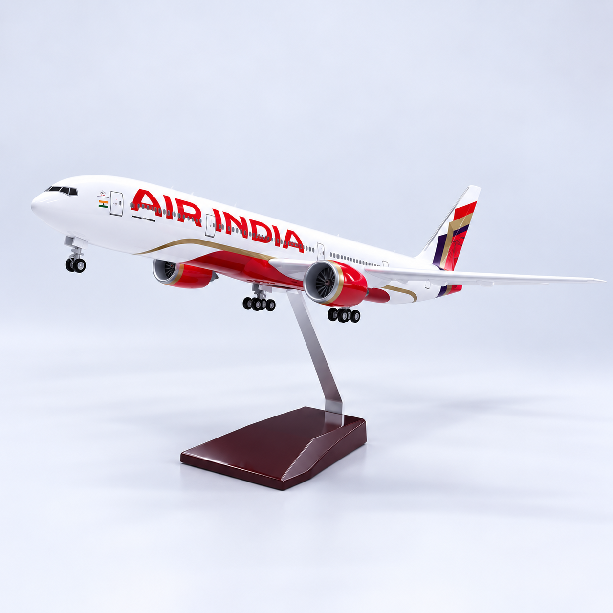 Air India Boeing 777-300ER 1:157 Scale LED Aircraft Model