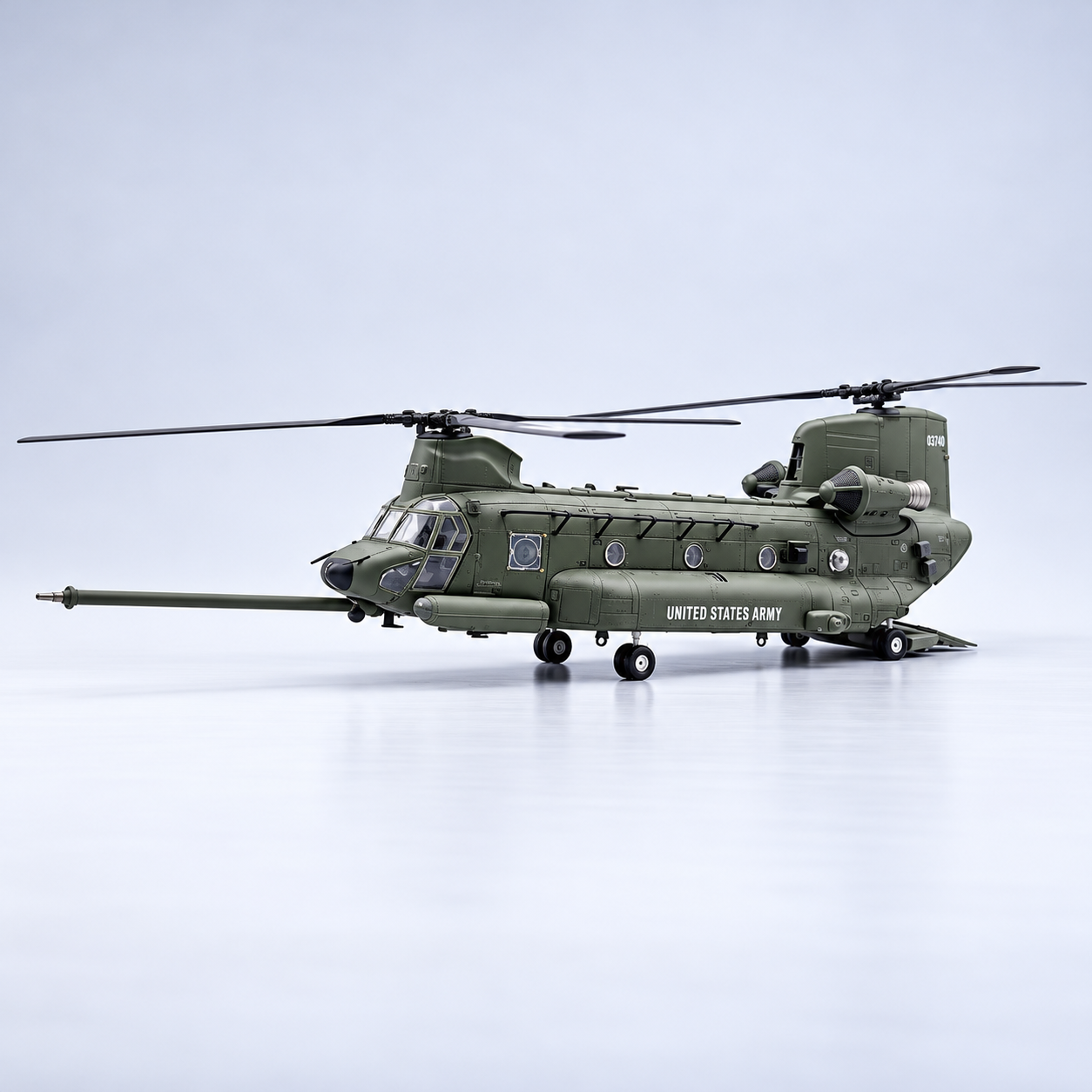 MH-47G Chinook Helicopter 1:72 Scale Model | SkyCraft Models
