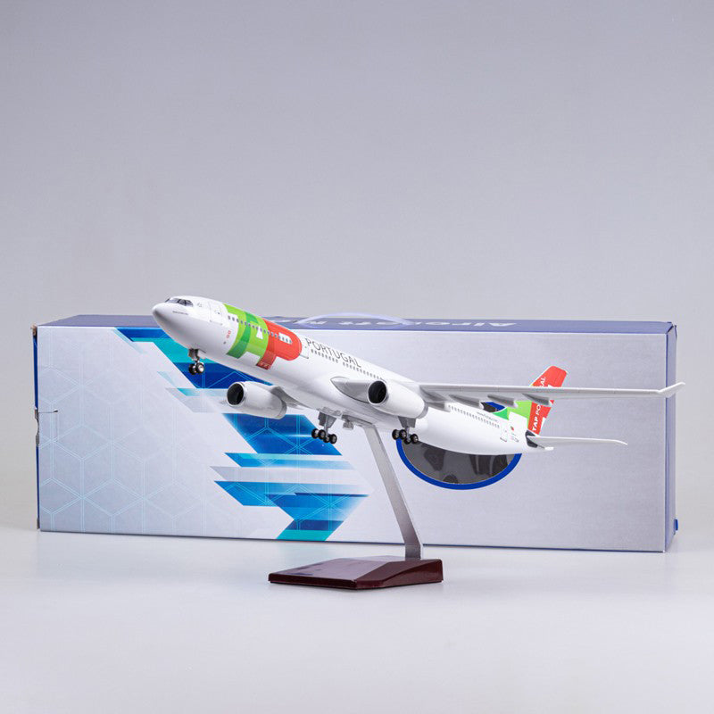 TAP Air Portugal Airbus A330 1:135 Scale Resin Airplane Model – 47 cm / 18.5 in