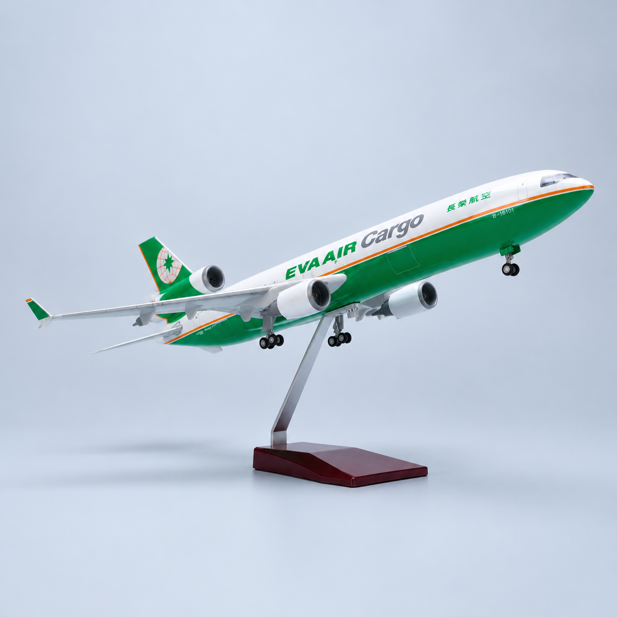 EVA Air Cargo MD-11 1:130 Resin Aircraft Model | SkyCraft Models