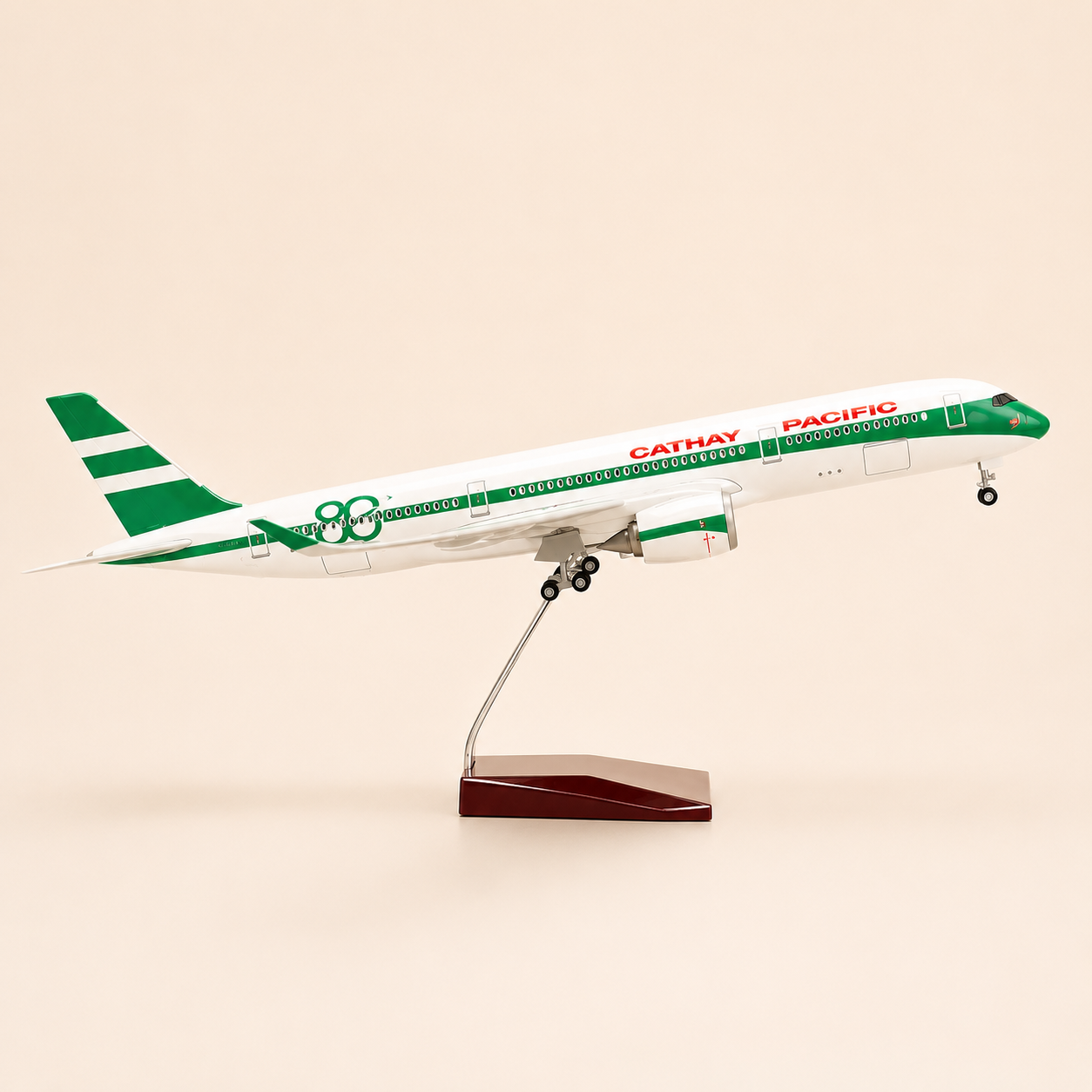 A350 Cathay Pacific 1:142 – 47 CM / 18.5 IN – 80 YEARS COMMEMORATIVE