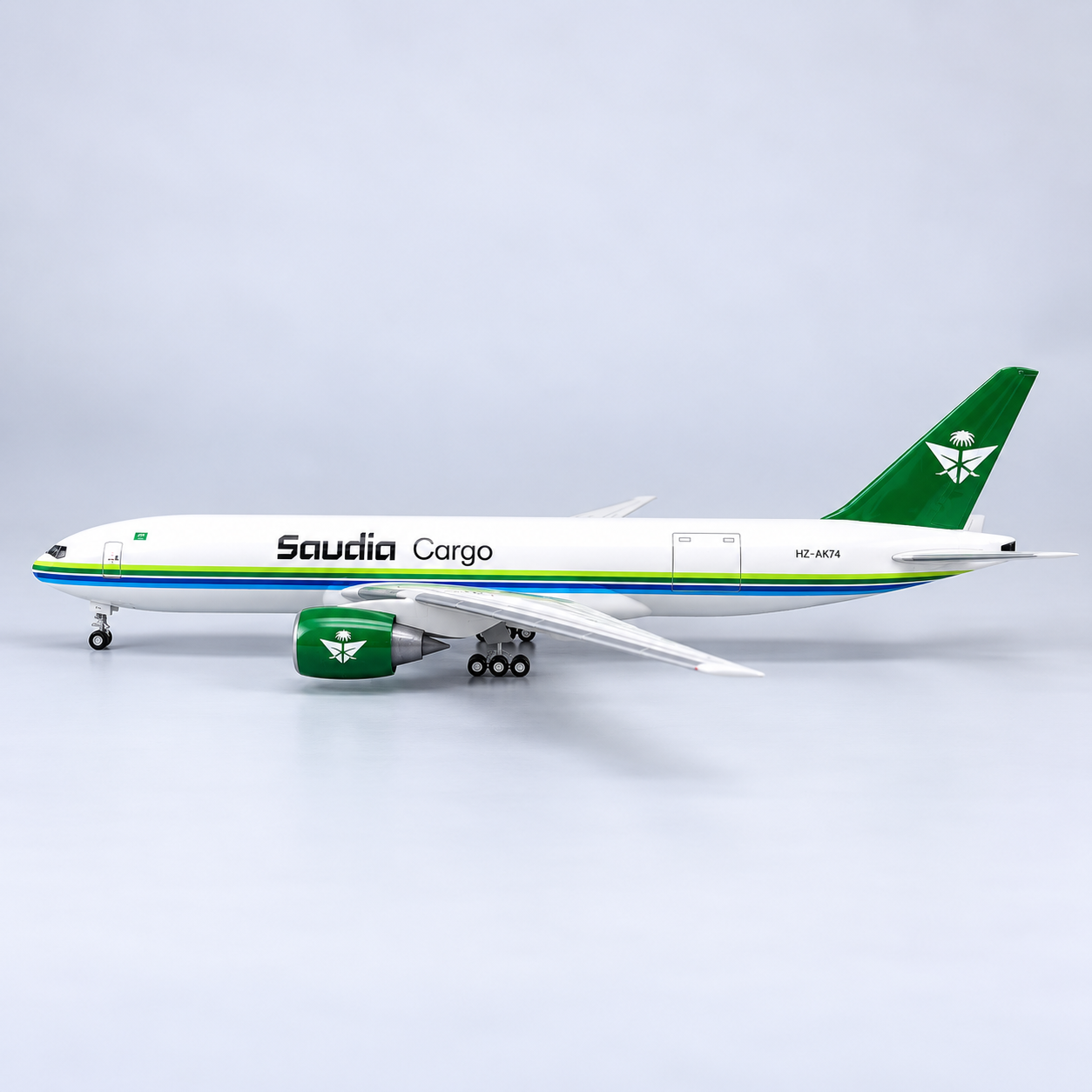 Saudia Cargo Boeing 777 Freighter 1:157 Scale Aircraft Model