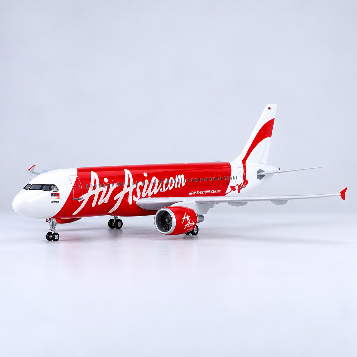 AirAsia Airbus A320neo 1:80 Scale LED Aircraft Model