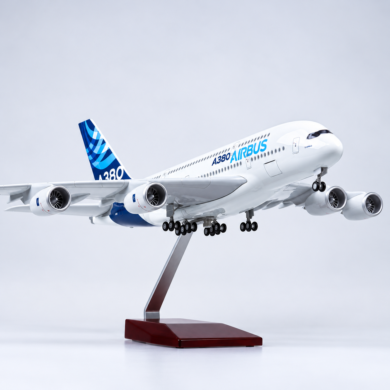 Airbus A380 Prototype 1:160 LED Aircraft Model – 45.5cm with Stand