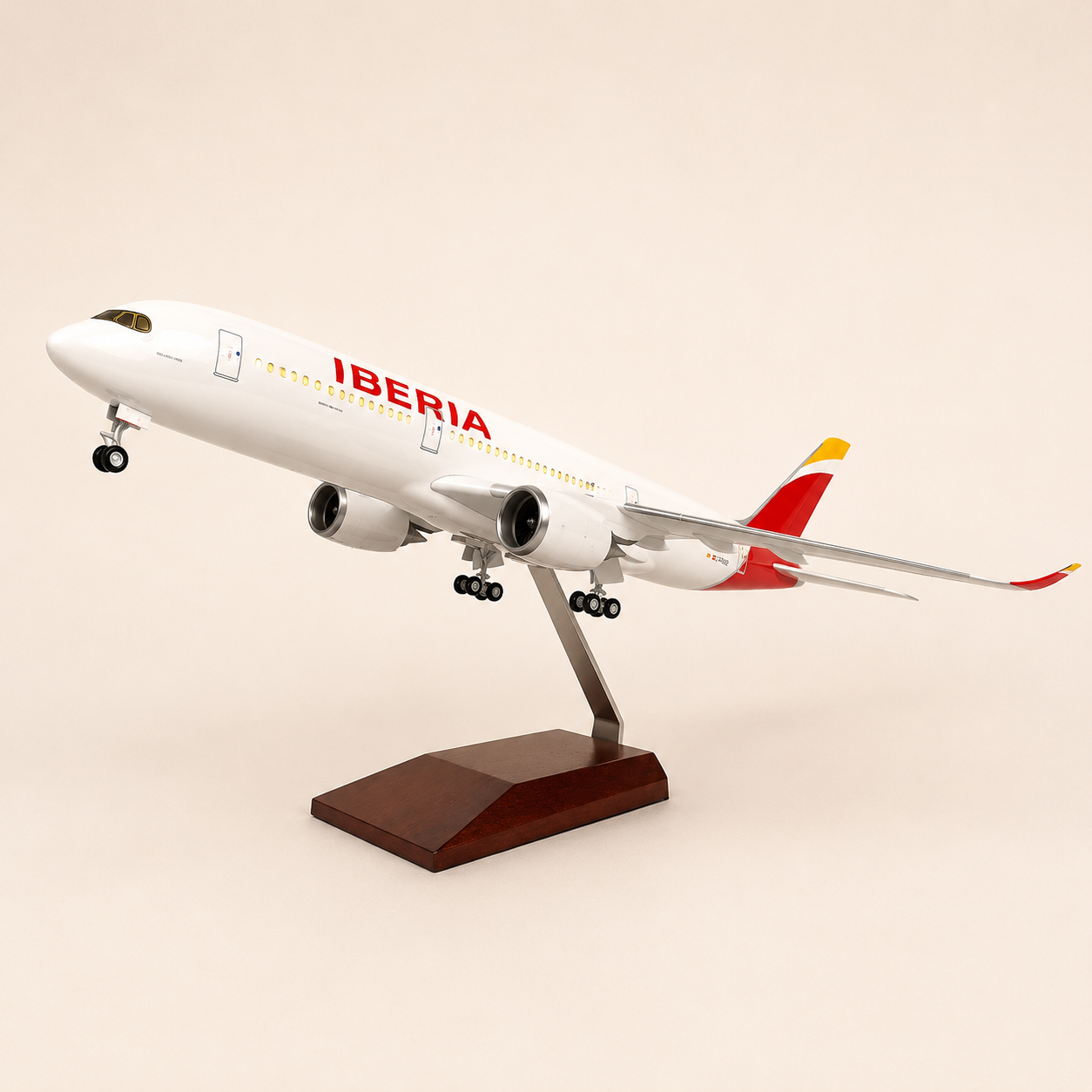 IBERIA AIRBUS A350-900 Premium LED Collection | 1:142 Scale | 18.5 in