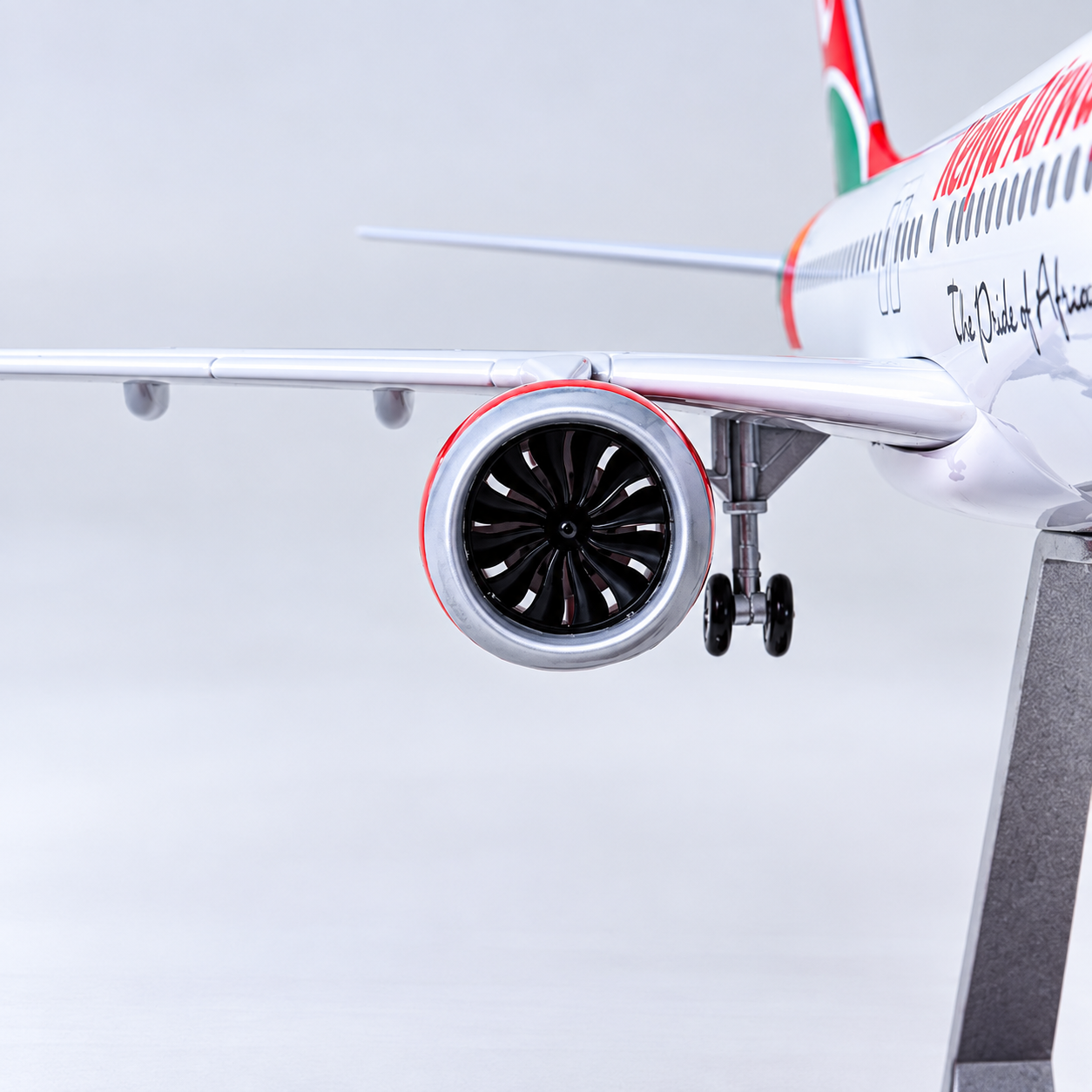 Kenya Airways Boeing 737-800 1:85 Scale LED Aircraft Model