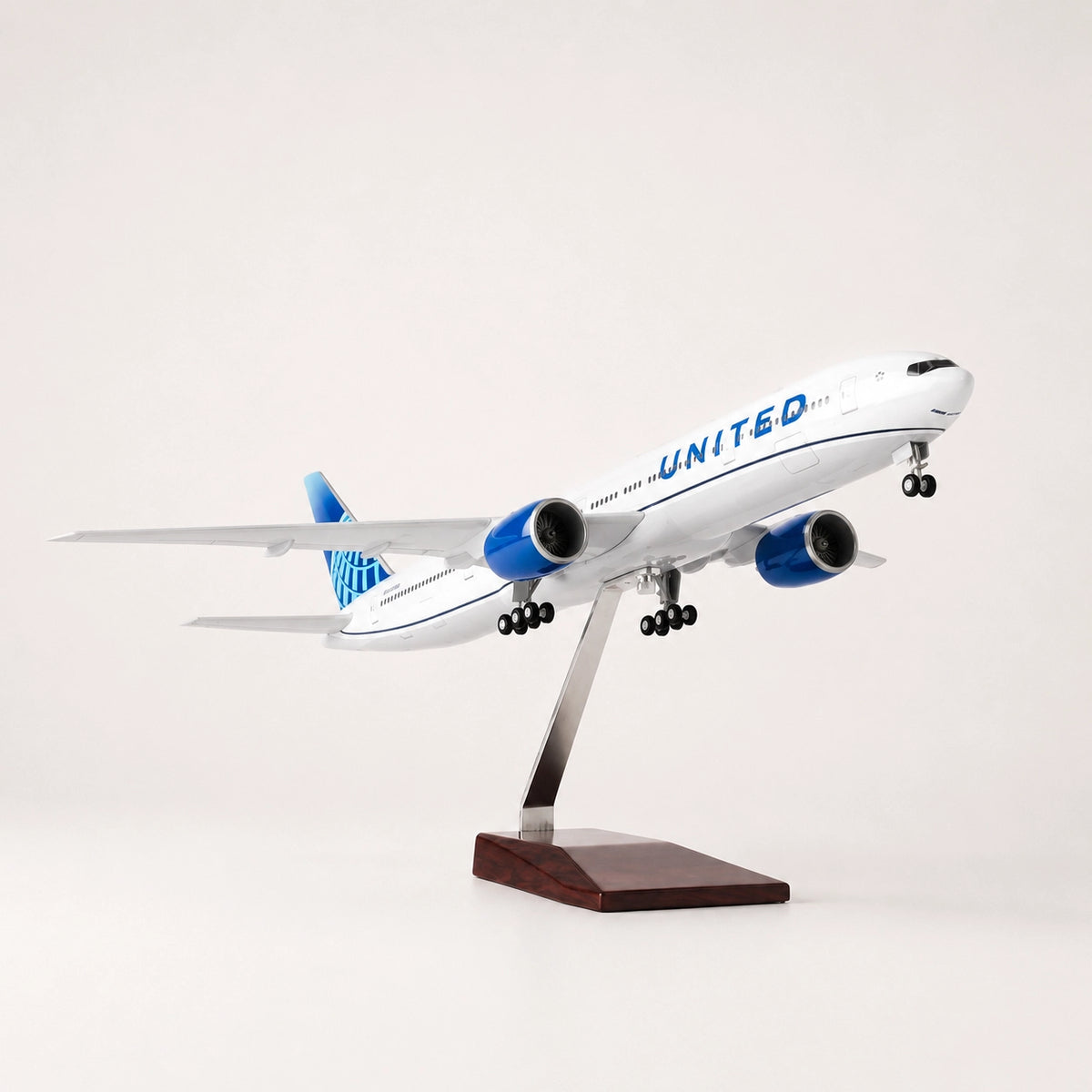 United Airlines Boeing 777 LED Aircraft Model