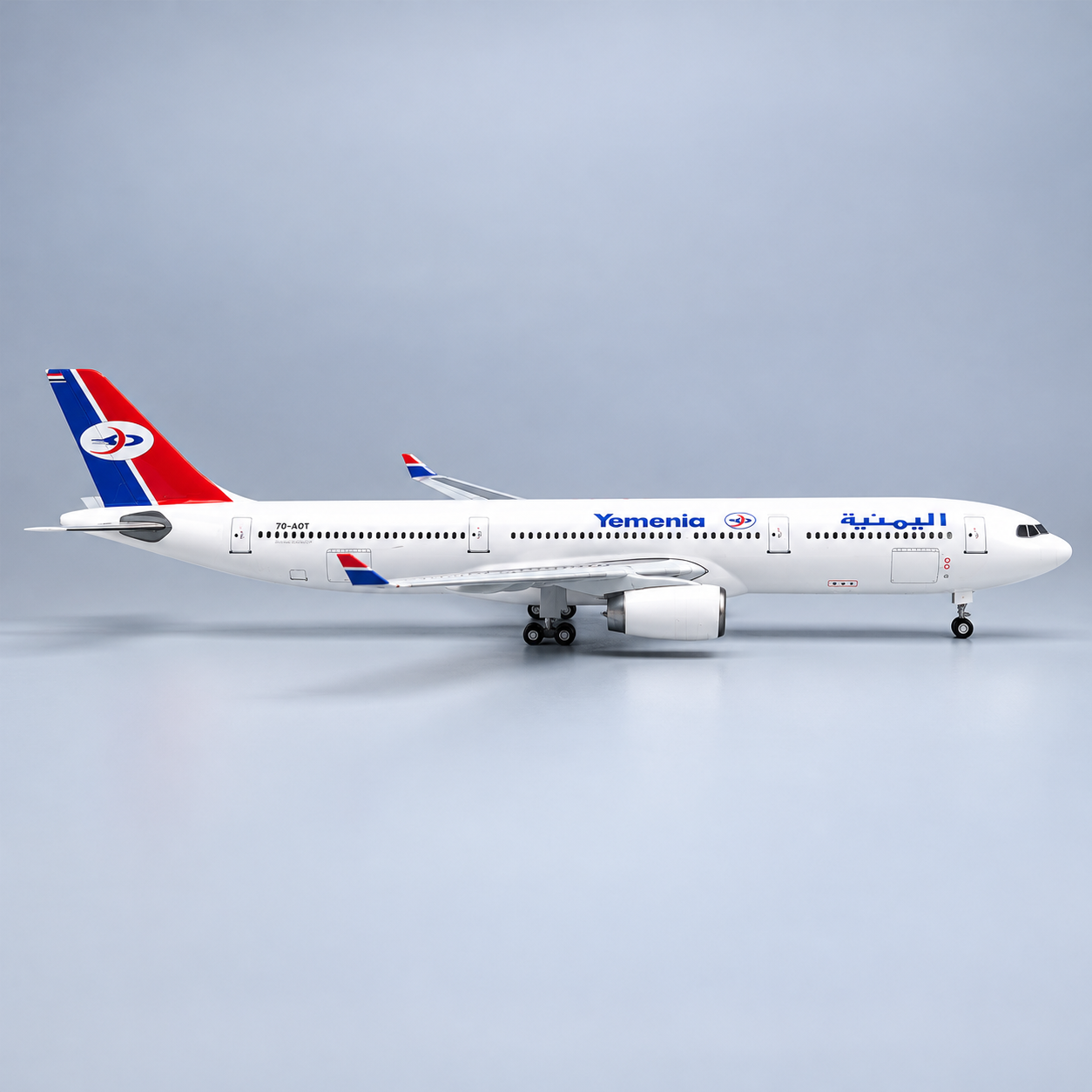 Yemenia Airbus A330-200 1:135 Scale Resin Aircraft Model
