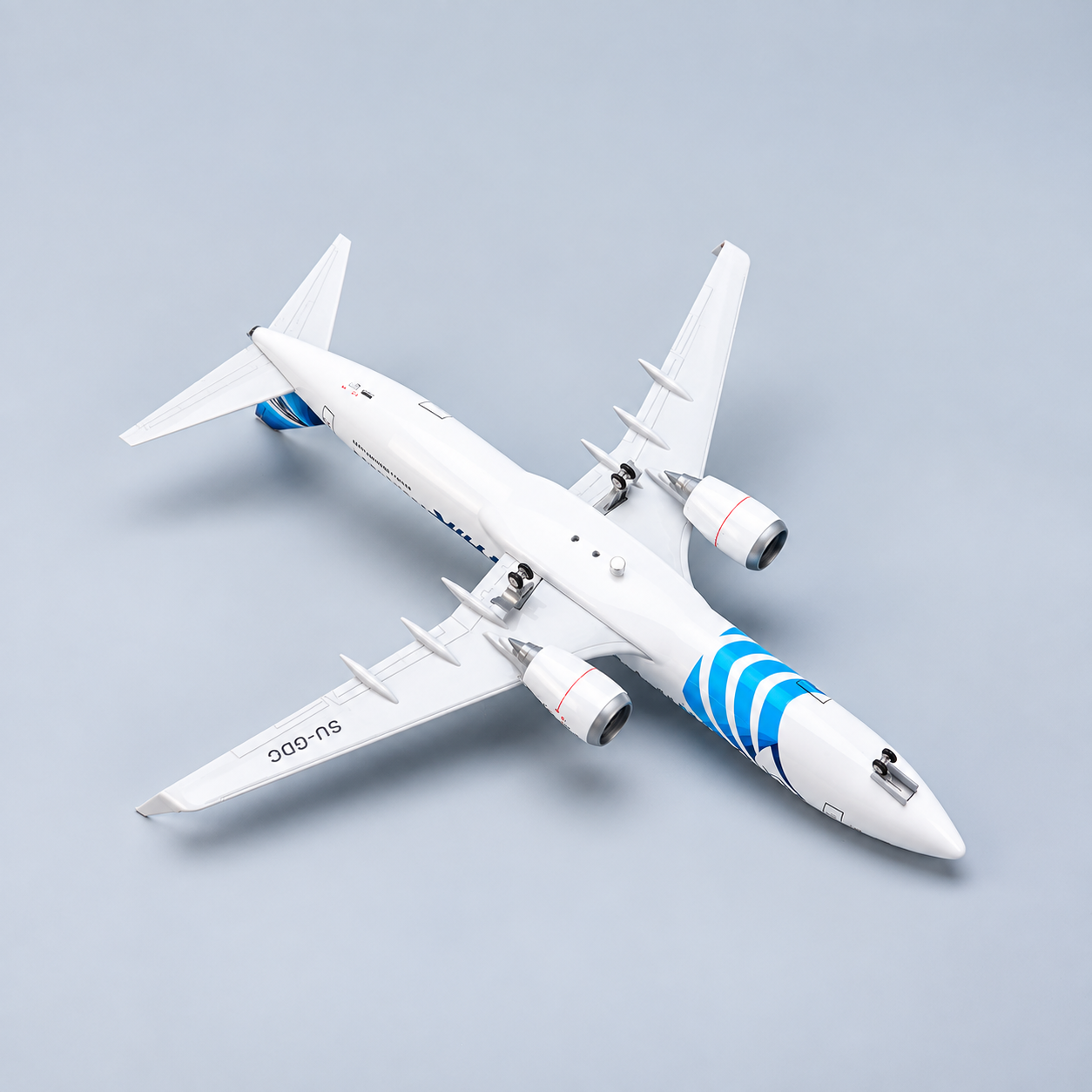 EgyptAir Boeing 737-800 1:85 LED Model | 47cm Aircraft