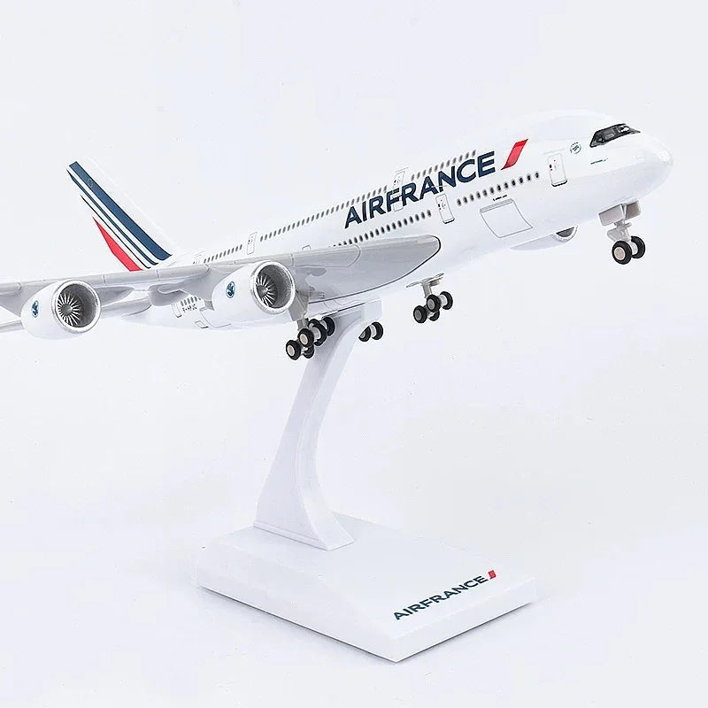 Air France A380 - 30cm - LED & Sound - Airplane Model