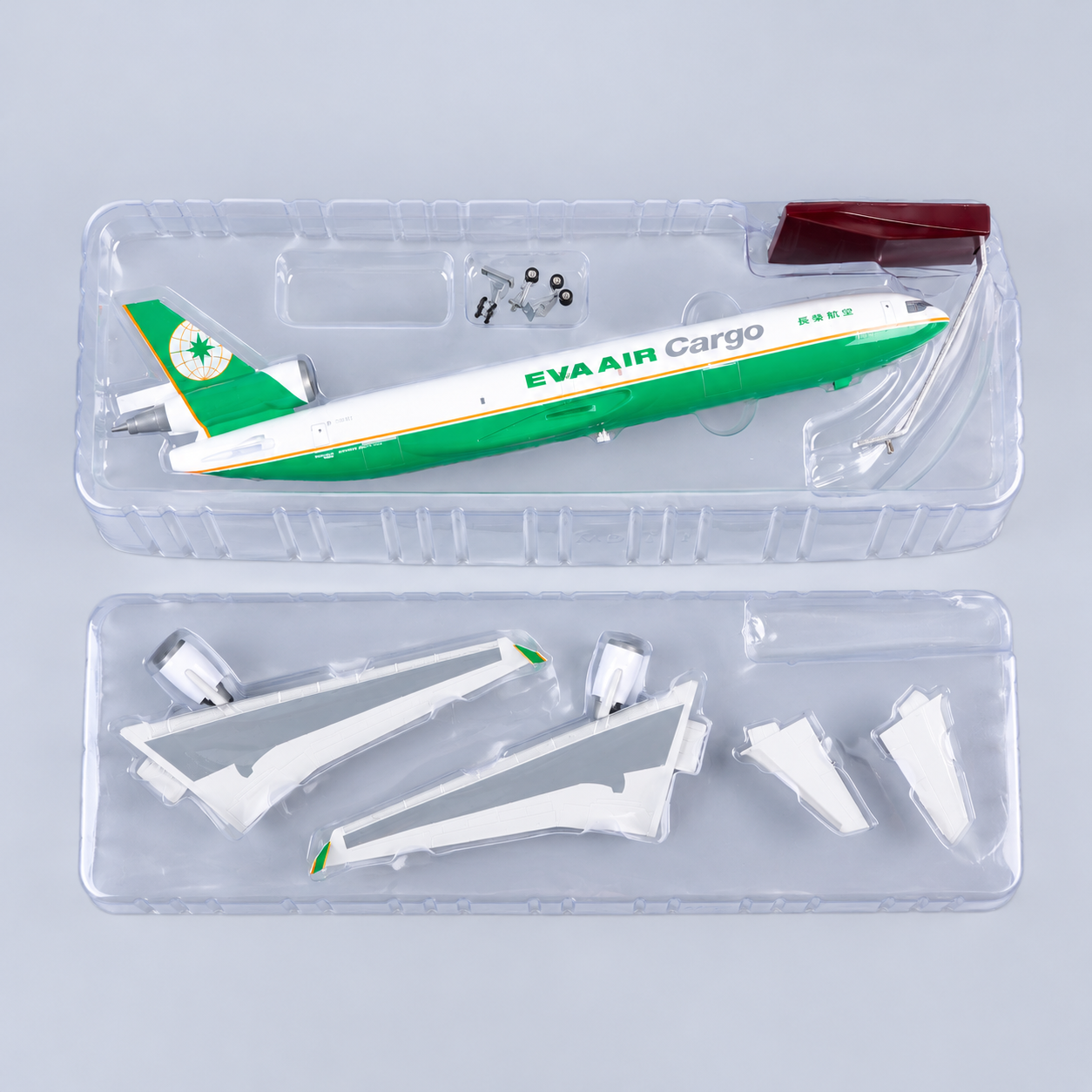 EVA Air Cargo MD-11 1:130 Resin Aircraft Model | SkyCraft Models