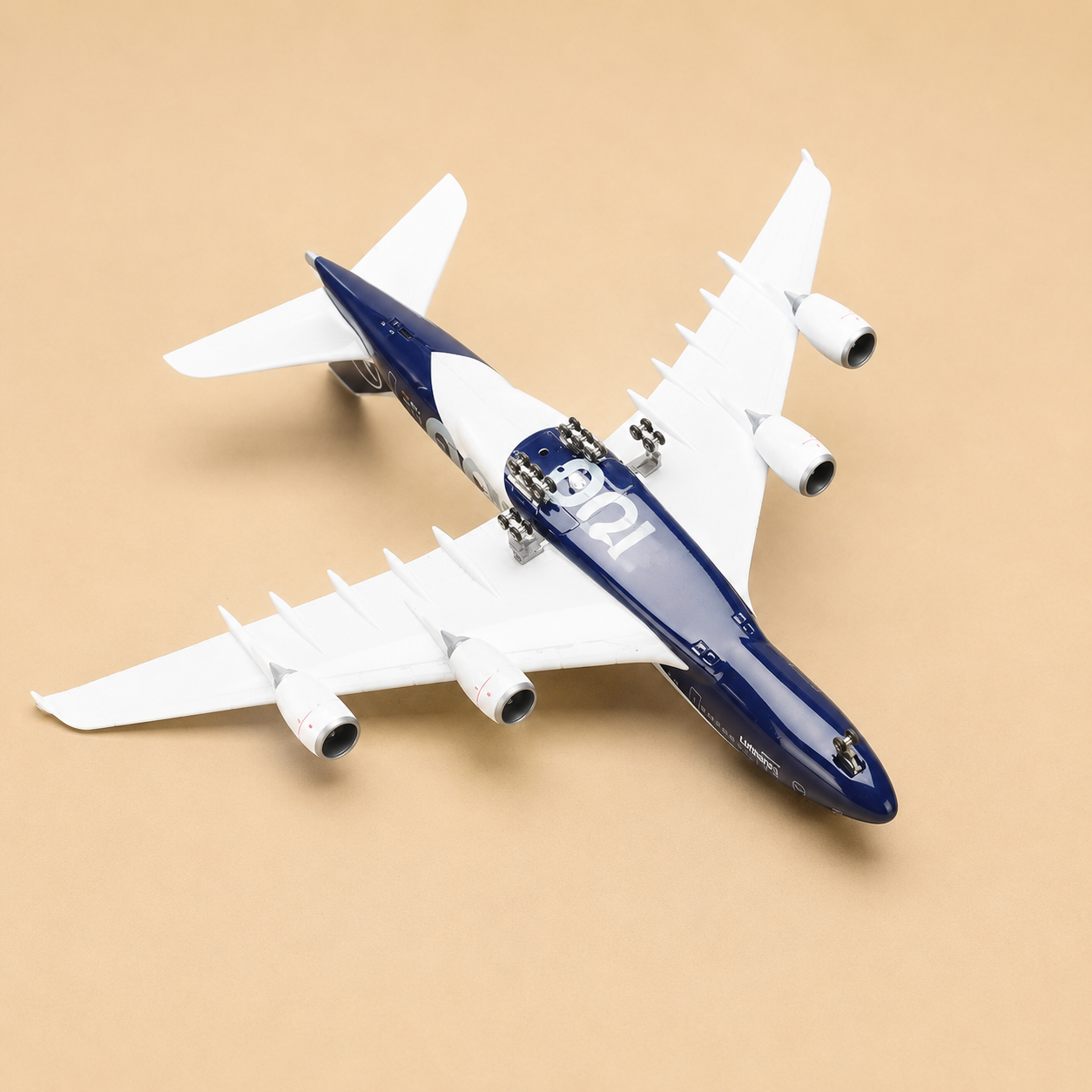 Lufthansa Airbus A380 100th Anniversary Edition Airplane Model