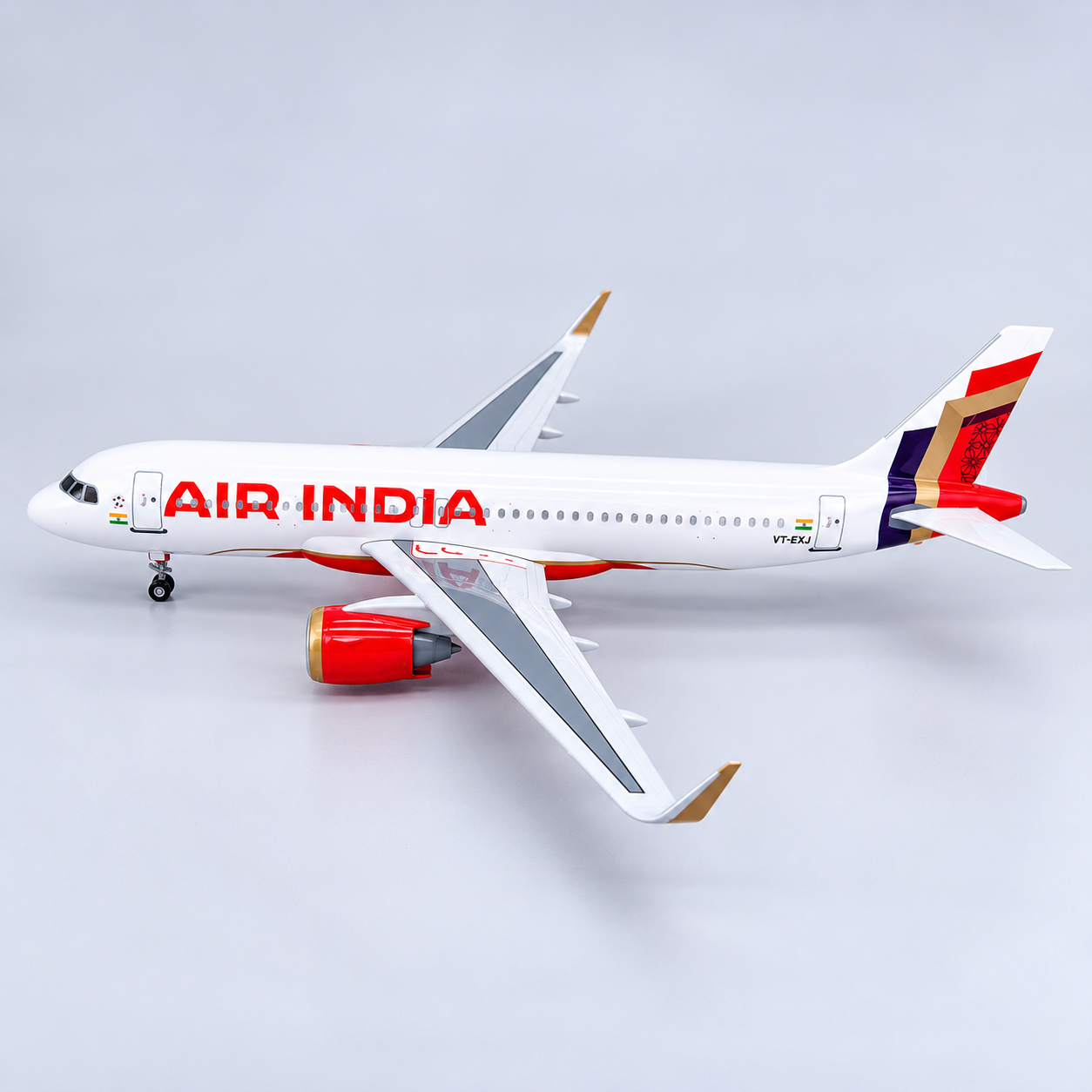Air India Airbus A320neo 1:80 Scale LED Aircraft Model