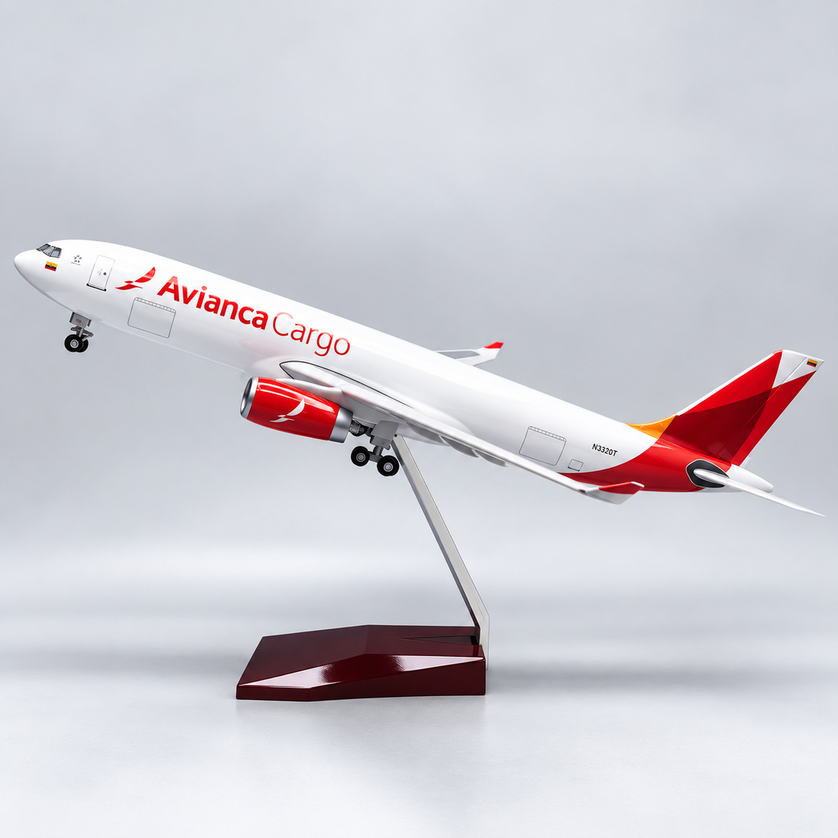 Avianca Cargo A330-200F 1:135 Model | 47cm Resin Aircraft