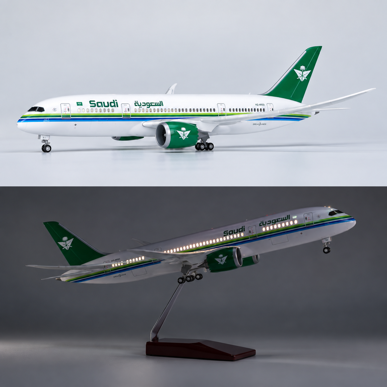 LED Boeing 787 suadi model