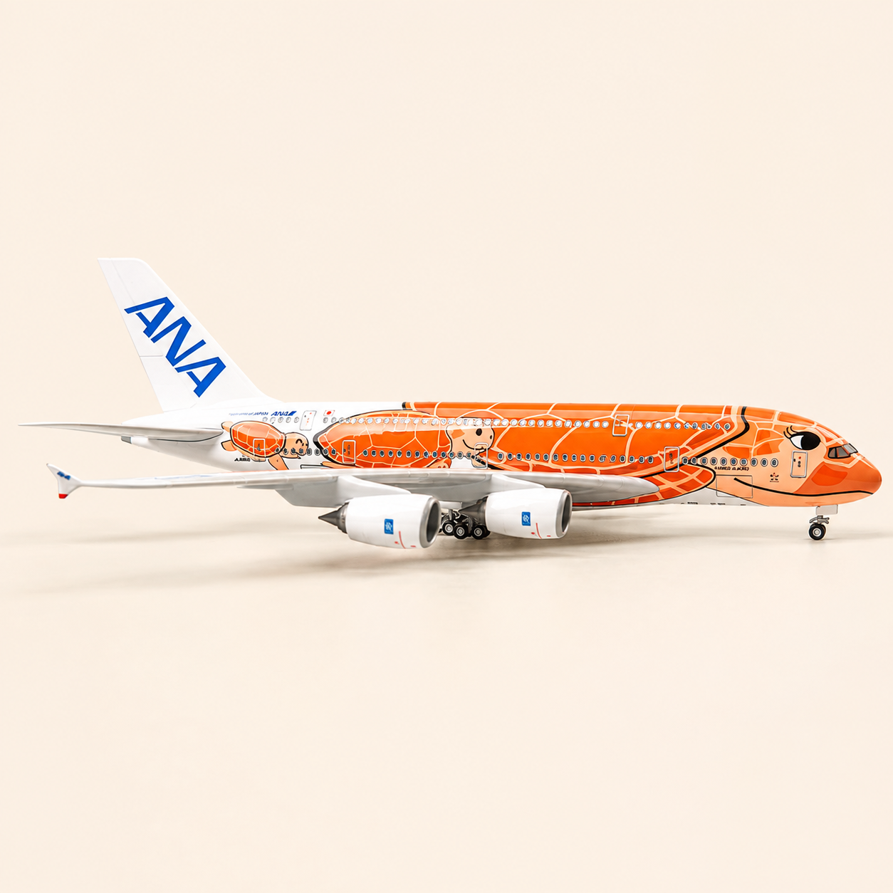 Airbus A380 Orange Edition – Scale 1/160 – 46cm (18.1 in) Airplane Model