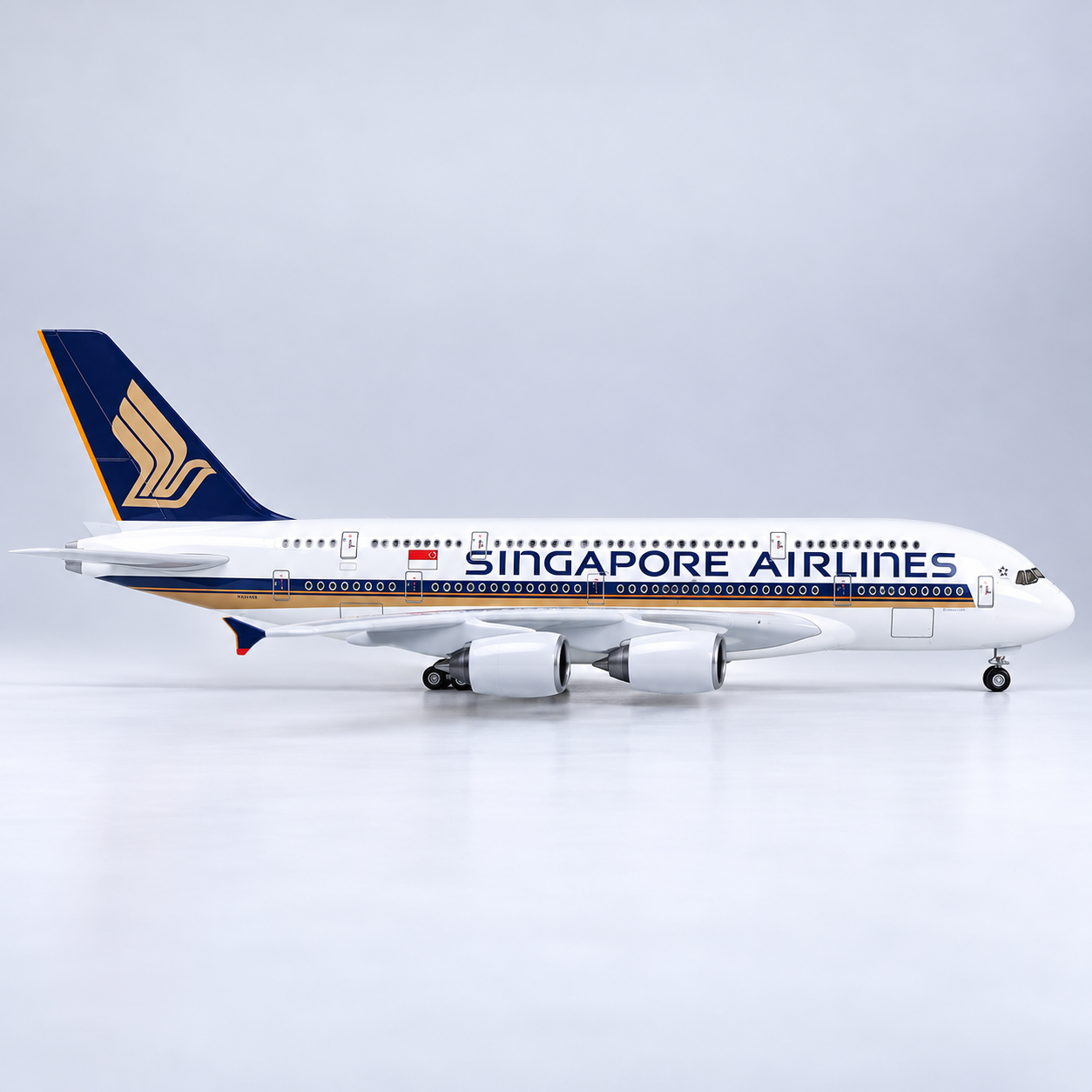 Singapore Airlines A380-800 1:160 LED Aircraft Model | 45.5cm