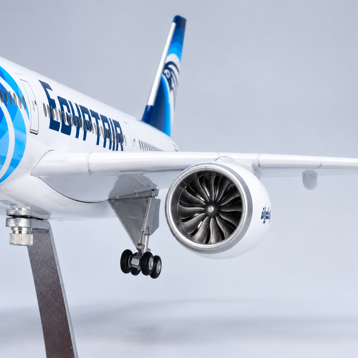 EgyptAir Airbus A350-900 1:142 LED Aircraft Model