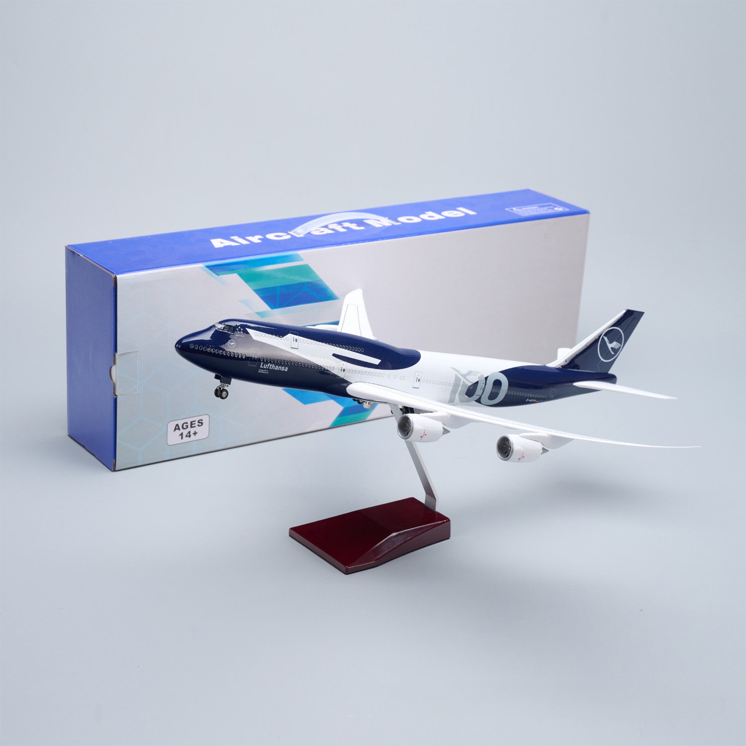 Boeing 747-8 Lufthansa 100 Years Commemorative – 1:150 Scale Model